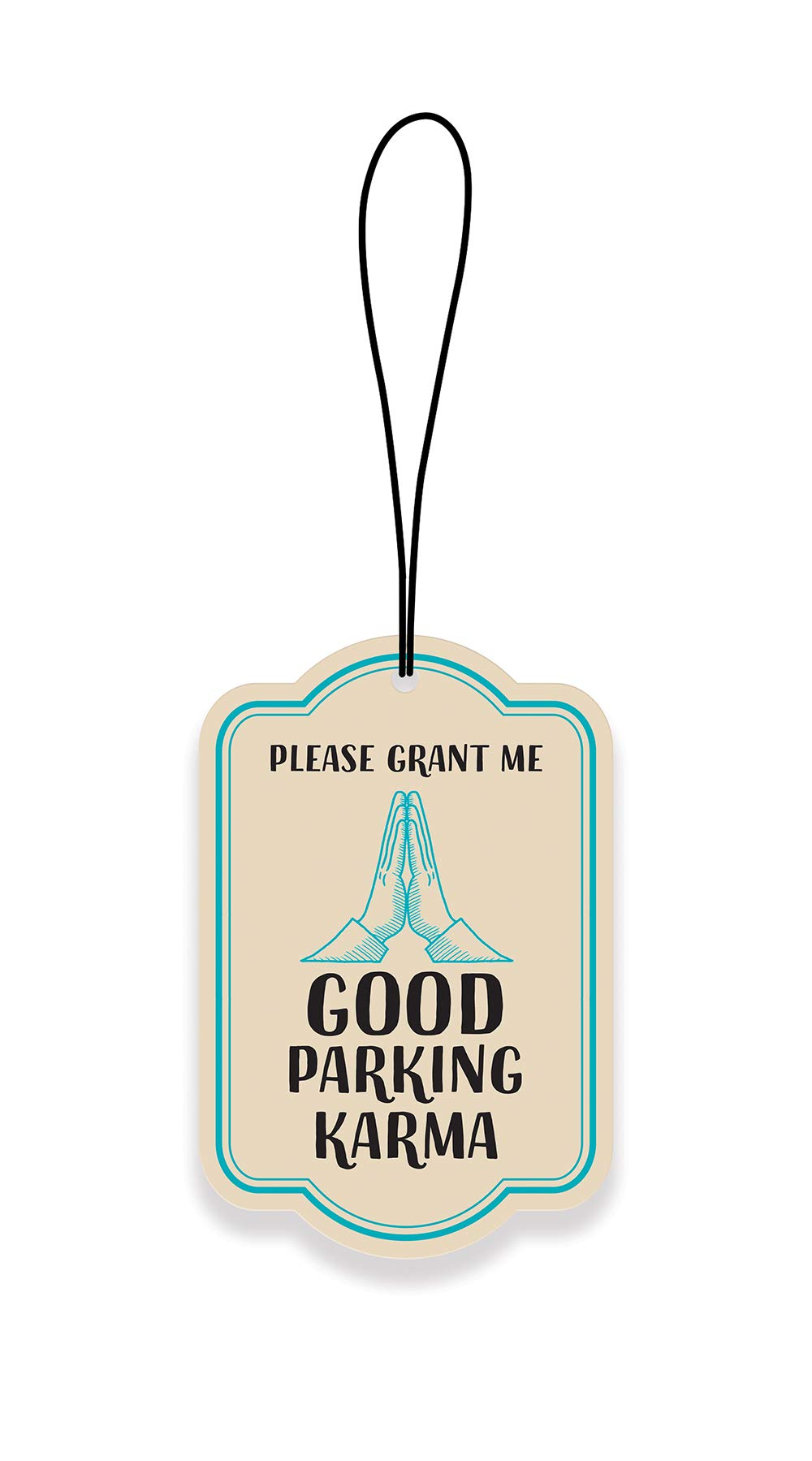 Studio Oh! Car Air Fresheners - 2 Pack Parking Karma Scented Hanging Fresheners with DeoBoost Odor Eliminator | Long-Lasting Fragrance for Cars, Trucks & SUVs | Perfect for Road Trips, Commuting & Daily Driving