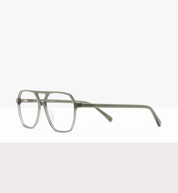 Stylish Raven Eyeglasses for Men & Women - Trendy Lightweight Frame with UV Protection - Perfect for Reading, Driving & Everyday Use
