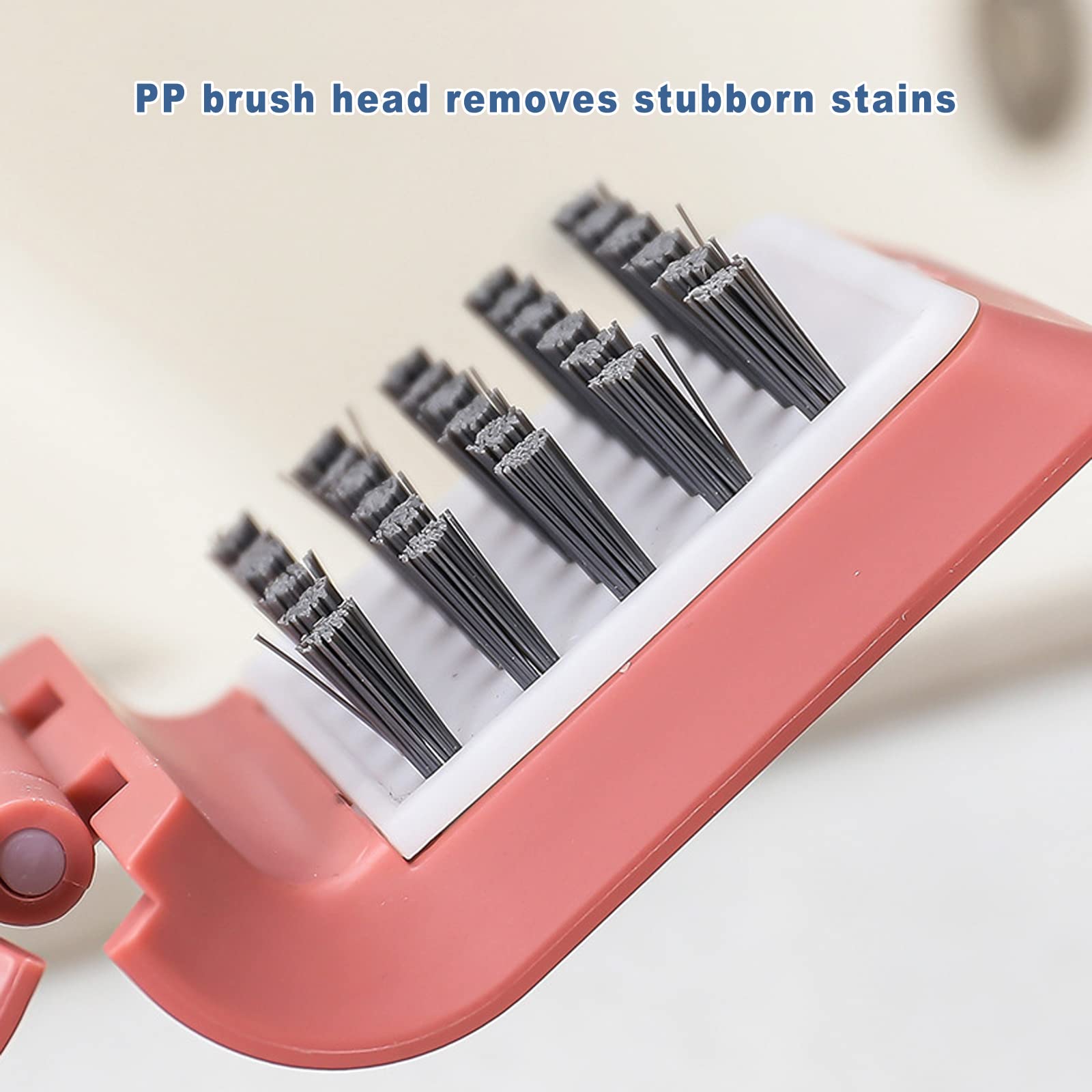 2-Pack Knife Cleaner with Sponge Brush & Cloth - for Kitchen Cutlery & Chopsticks