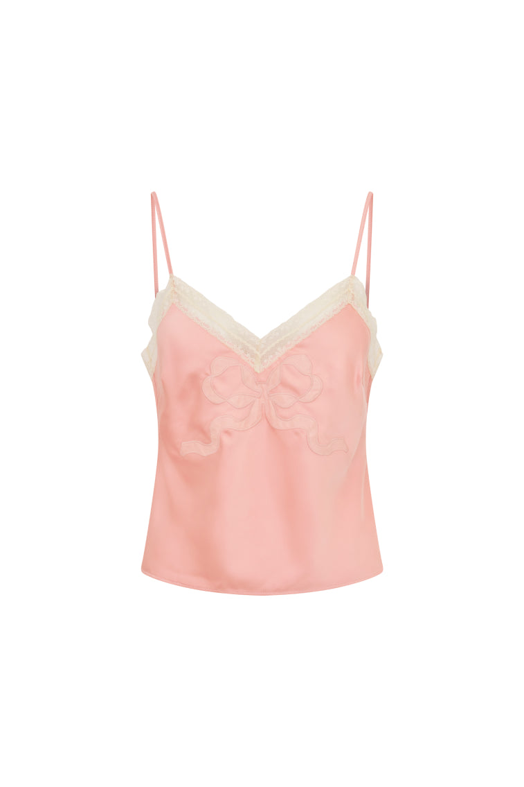 Claudina Women's Satin Cami Top - Soft Stretchy Sleeveless Tank for Layering, Nightwear & Casual Outfits