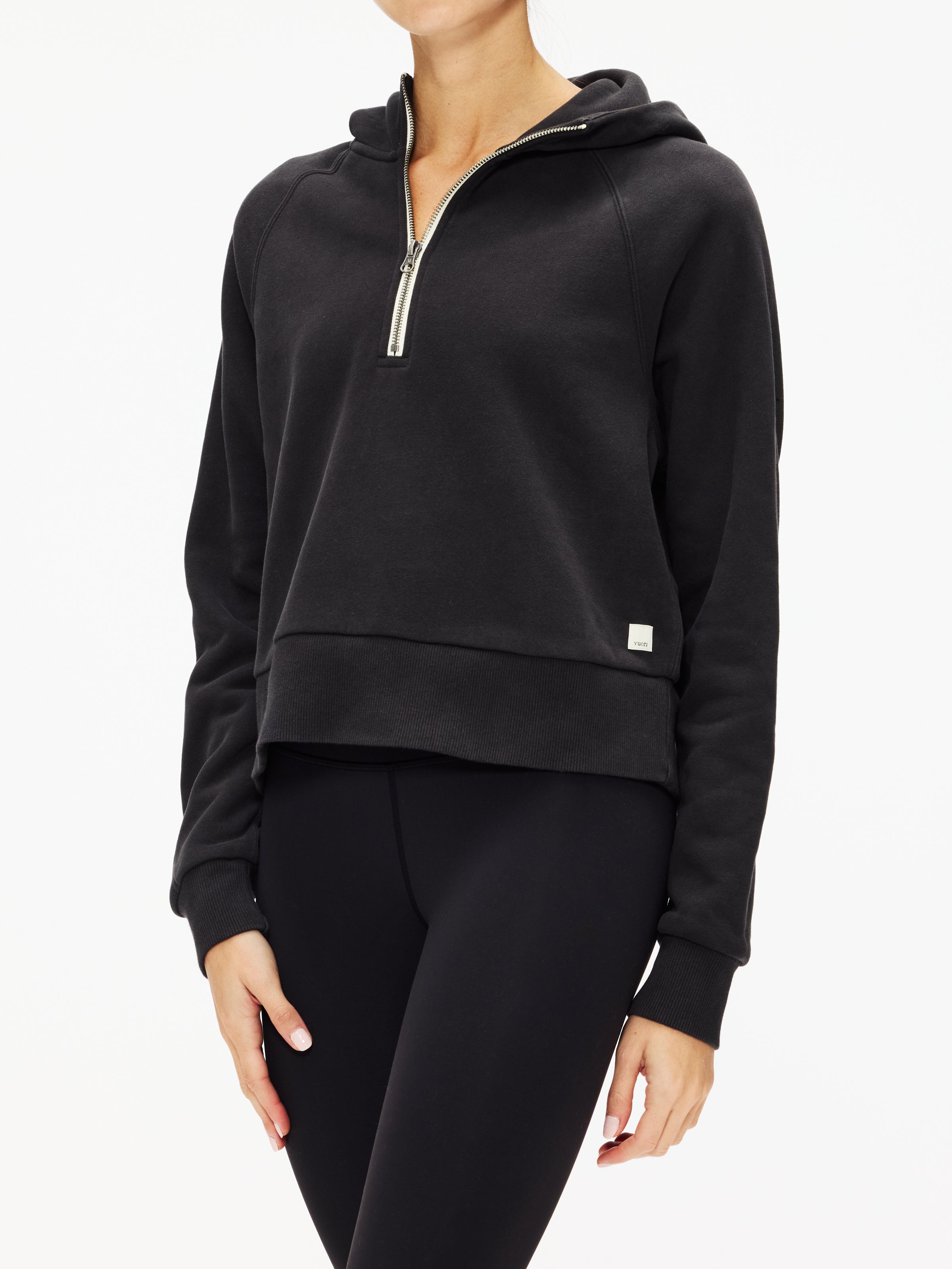 Vuori Restore Half Zip Hoodie for Men & Women - Lightweight Fleece Pullover for Running, Hiking & Casual Wear