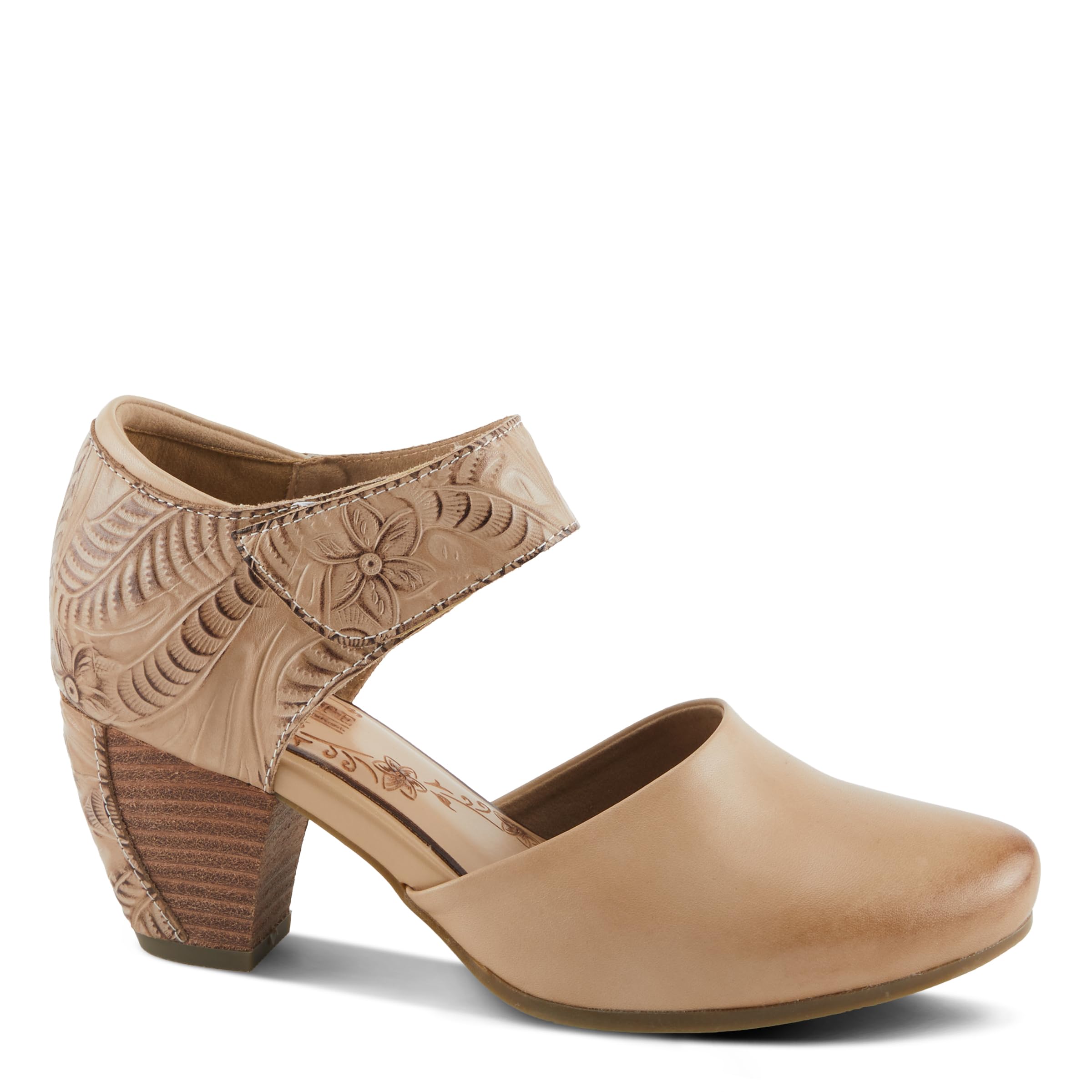 Spring Step L'Artiste Women's Comfortable Toolie Pump Shoes - Stylish Low Heel Pumps for Work, Office & Special Occasions