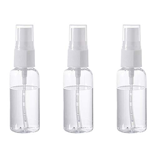 Beaupretty 3-Pack 30ml Plastic Fine Mist Spray Bottles - Empty Travel Sprayer for Essential Oils, Cleaning, Hair Care & Skincare | Portable for Home, Office & On-The-Go Use
