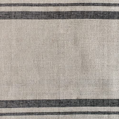 Black & Natural - French Stripe