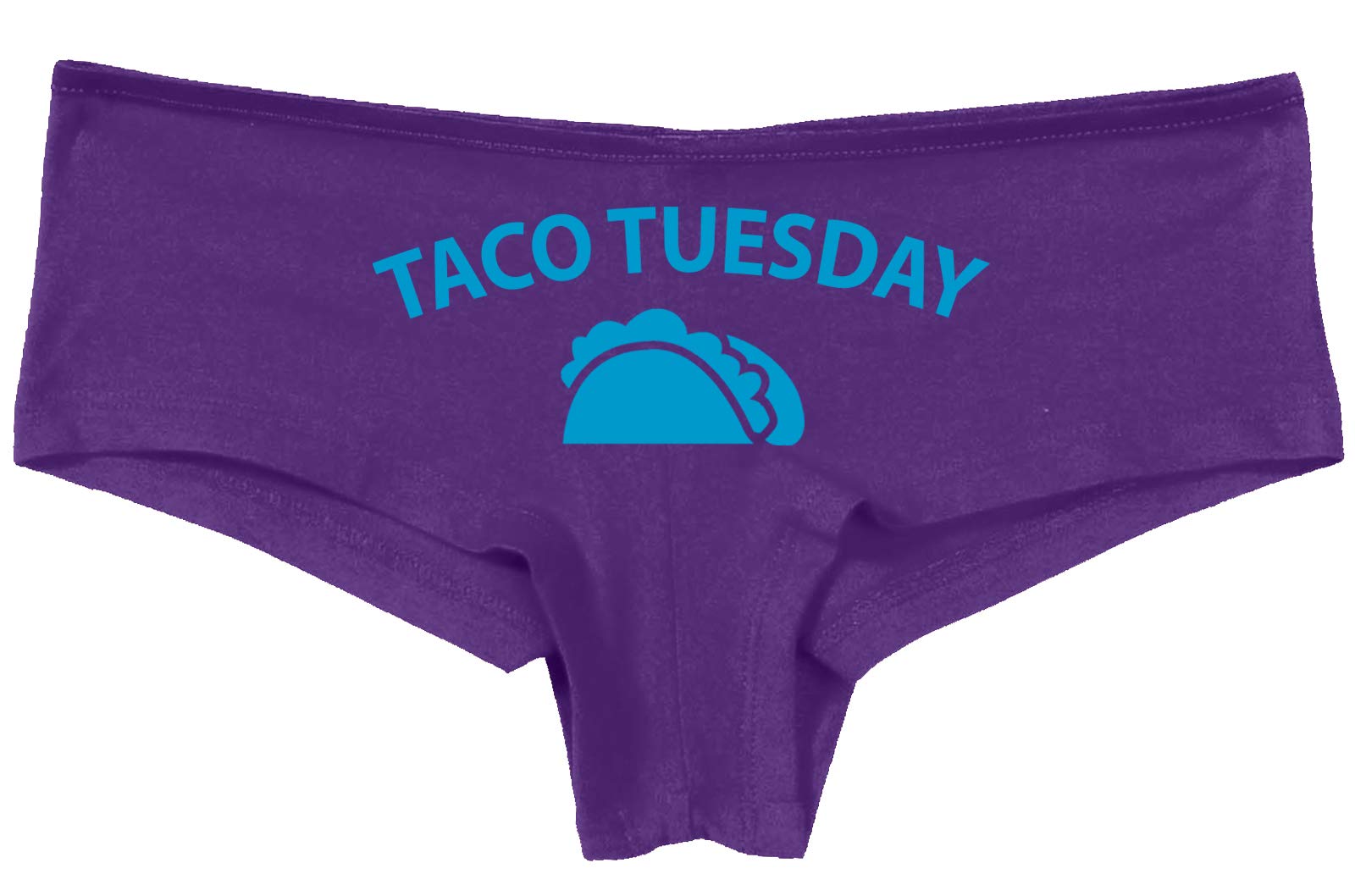 Sexy Purple Lingerie Panties for Women - Fun & Playful Taco Tuesday Underwear - Perfect for Roleplay, Bachelorette Parties & Spicy Date Nights