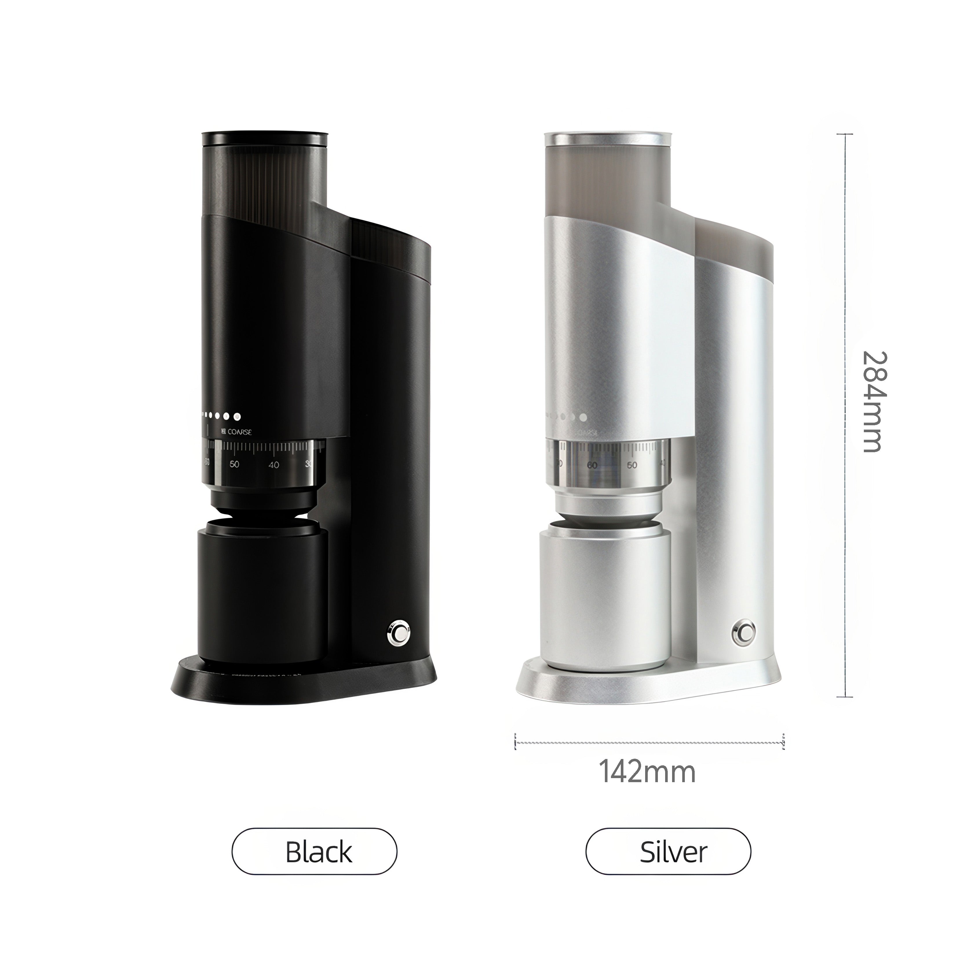 Premium Precision Coffee Grinder for Espresso & Pour Over - Electric Burr Grinder with Adjustable Settings for Home Baristas & Coffee Enthusiasts - Perfect for Morning Brews, Office Use & Gifts