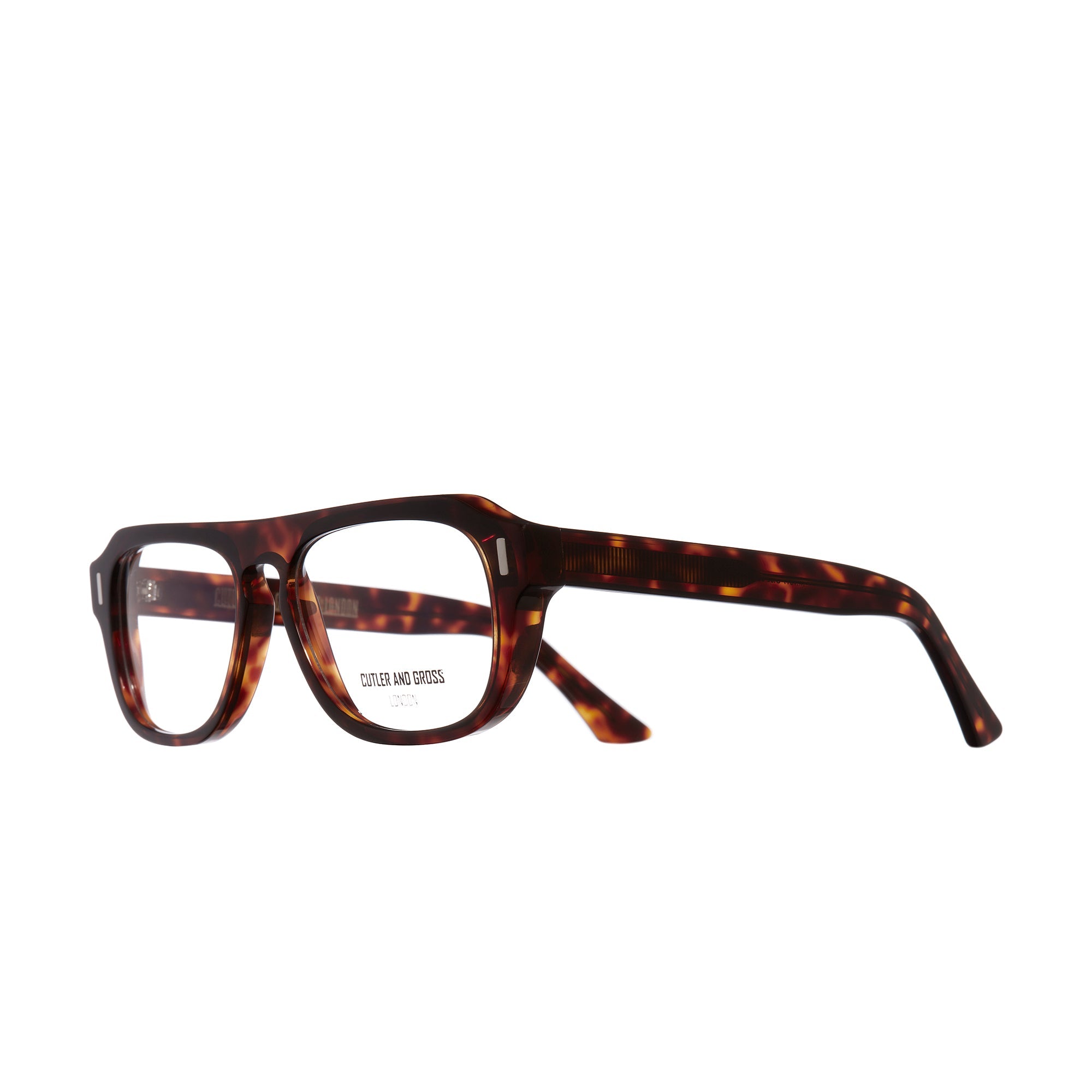 Cutler and Gross 1319 02 5517 Eyeglass Frames - Premium Acetate Optical Glasses for Men & Women | Perfect for Work, Reading & Fashion Accessories