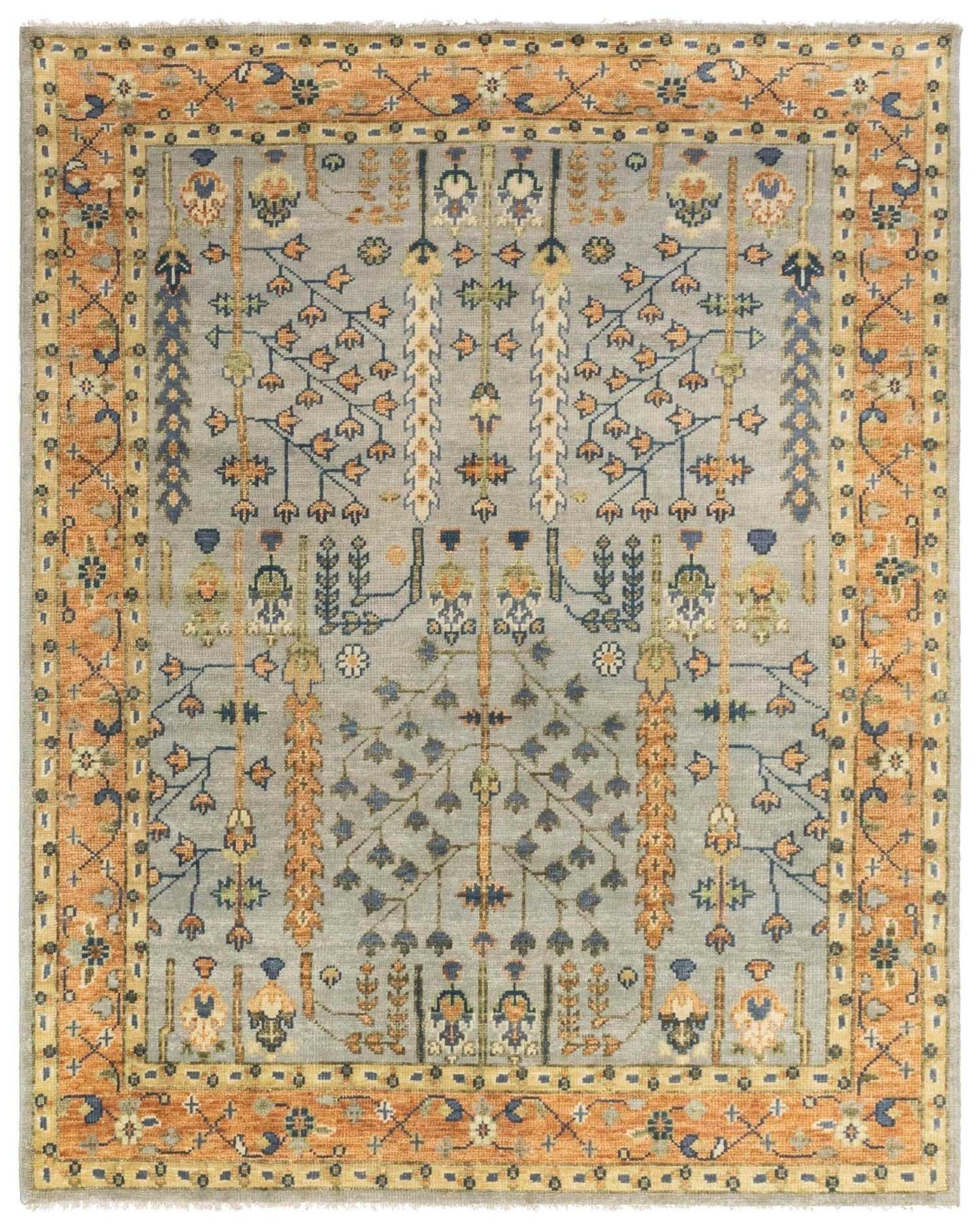 Bakshaish Willow Handwoven Tribal Rug J78809 - Authentic Persian Tribal Design for Boho Home Decor, Living Room & Bedroom