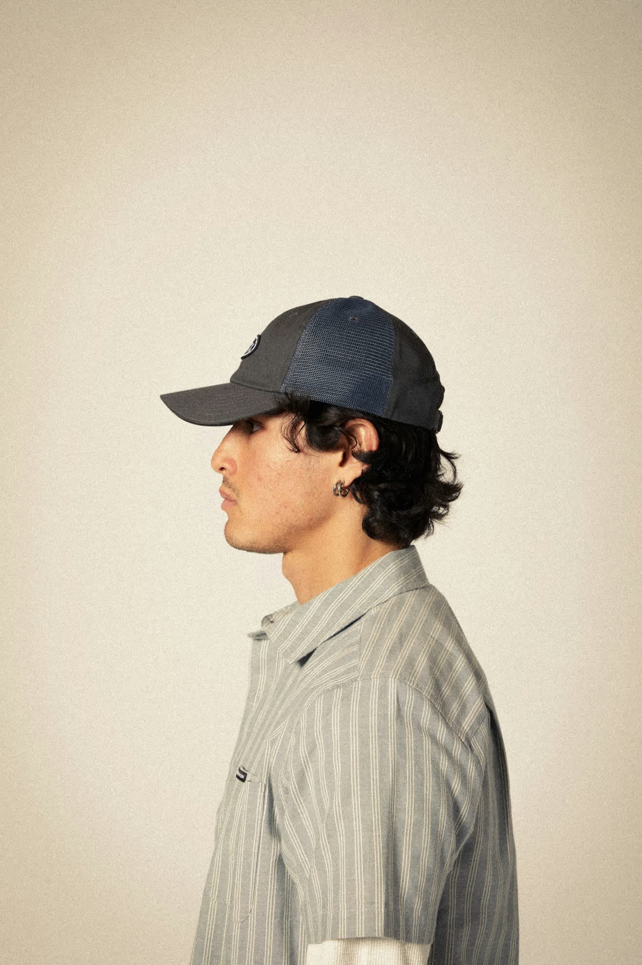 Largo Netplus Adjustable Hat for Men & Women - Breathable Mesh, Charcoal/Charcoal Color - Perfect for Running, Hiking, Fishing & Outdoor Activities
