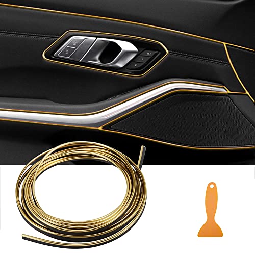 Car Trim Strip-Gold