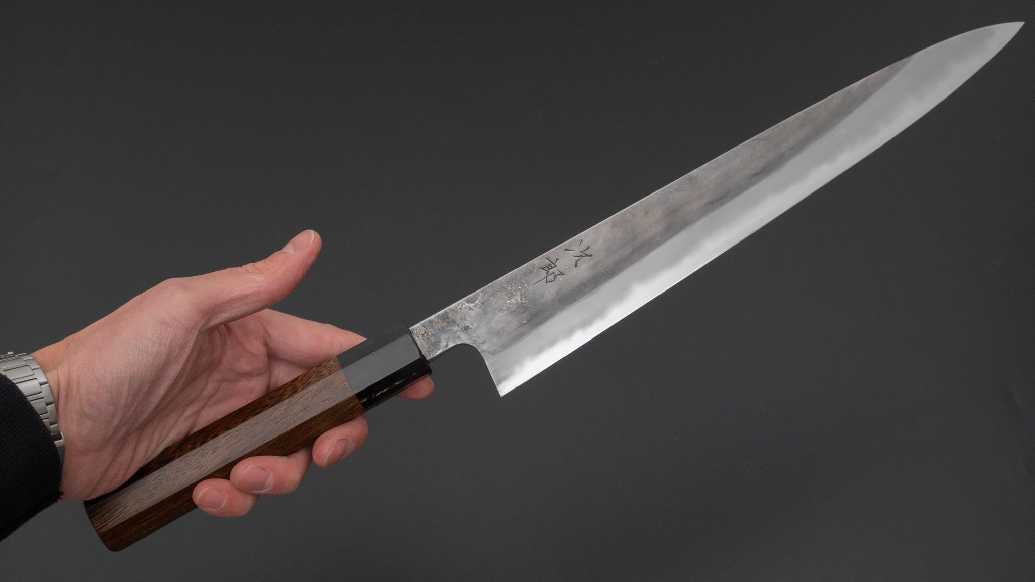 Premium Jiro Tsuchime Wa Sujihiki 270mm Japanese Slicing Knife with Taihei Tagayasan Handle (#576) - Perfect for Sushi, Sashimi & Meat Carving
