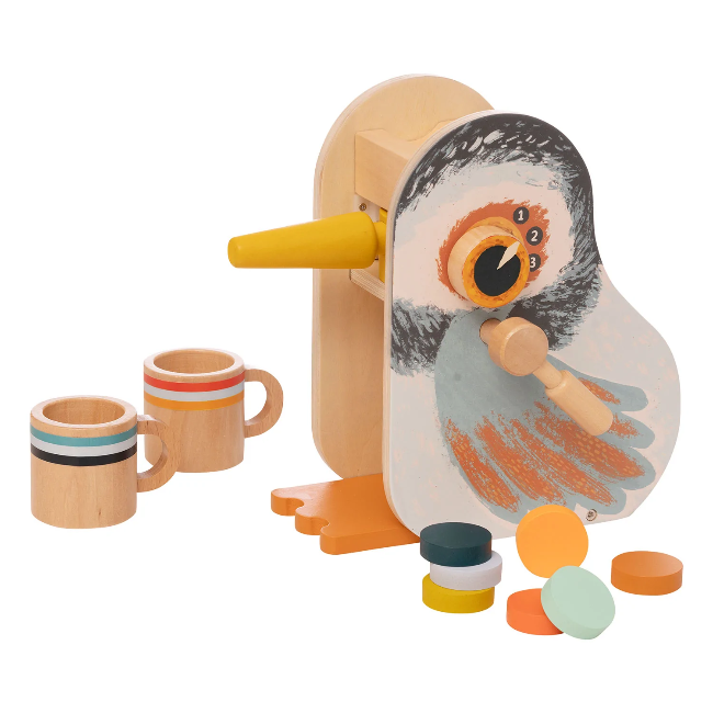 Manhattan Toy Early Bird Espresso Plush Toy - Adorable Stuffed Animal for Babies & Toddlers - Perfect for Nursery Decor, Cuddling, and Early Childhood Development