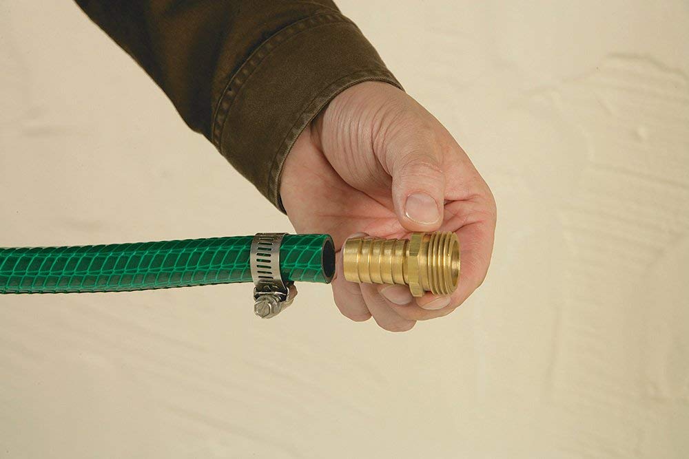 Orbit 58141N Hose Repair Mender - Male Connector (20 Pack) - Fix Leaky Garden Hoses, Sprinklers & Irrigation Systems