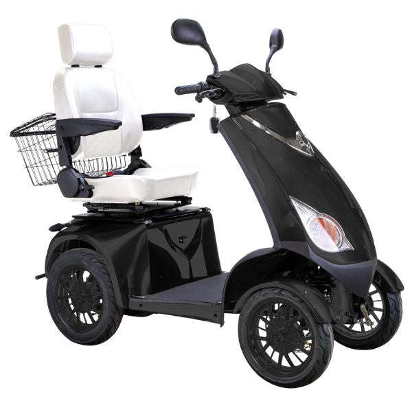 Premium Platinum Bariatric 4-Wheel Mobility Scooter for Heavy Adults - Heavy Duty Electric Wheelchair for Indoor & Outdoor Use - Ideal for Shopping, Travel, and Daily Mobility Assistance