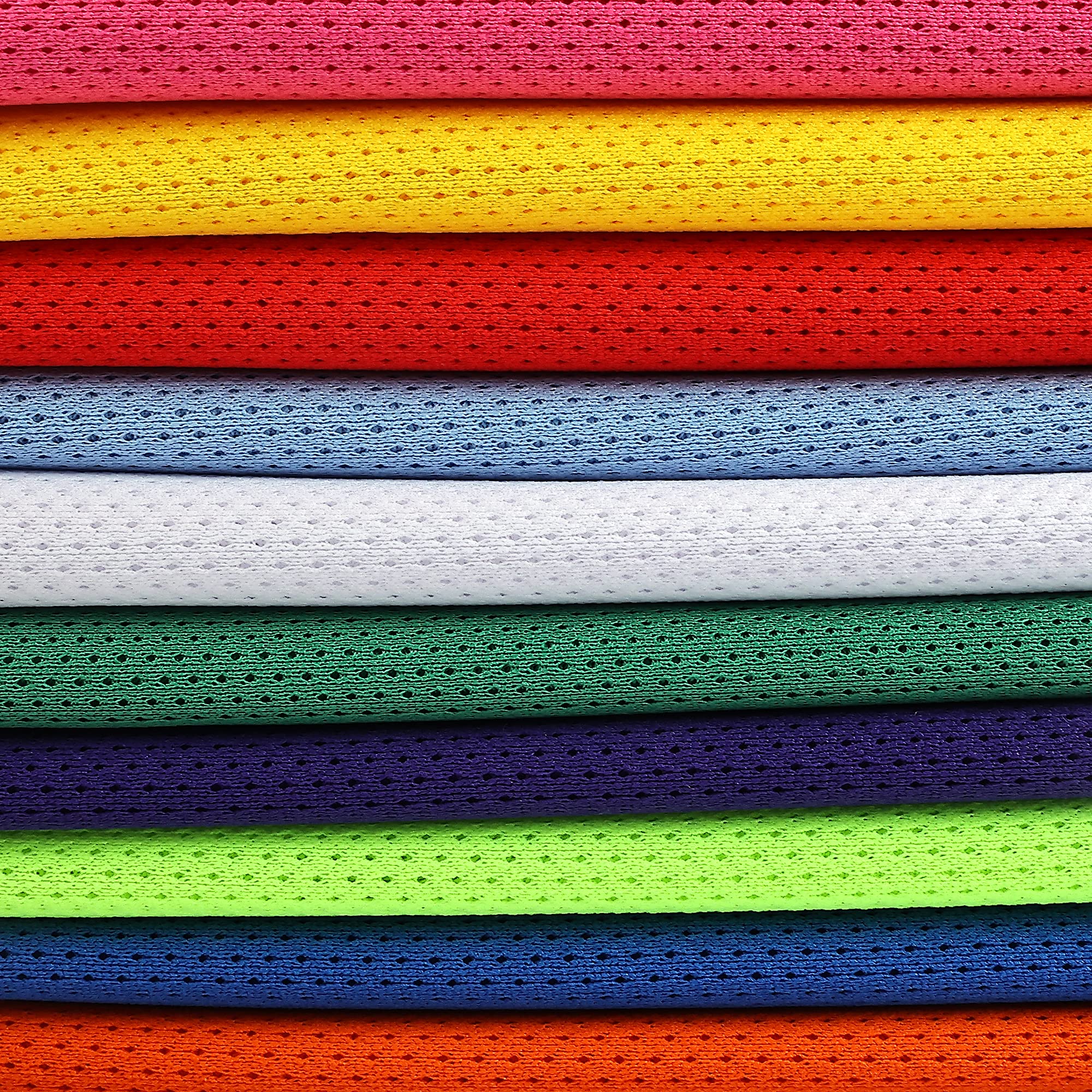 12-Pack Numbered (1-12) Reversible Scrimmage Vests - Breathable Mesh Training Bibs for Basketball, Soccer, Volleyball & Baseball - Ideal for Team Practice, Youth Sports & Gym Class Activities