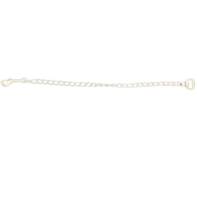 Premium Chrome Plated Lead Chain for Horses - 24 Inch Heavy Duty Equestrian Training Equipment - Perfect for Dressage, Show Jumping & Stable Management