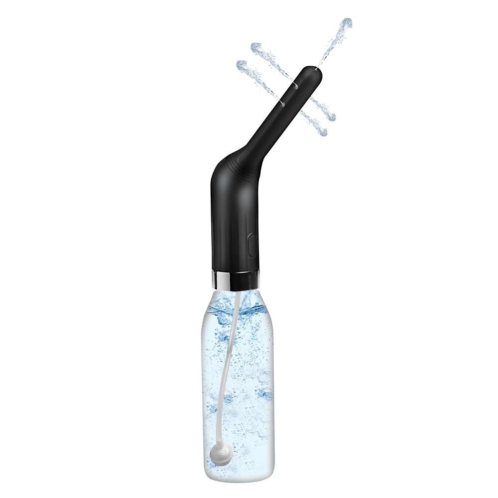CleanStream Automatic Anal Enema Kit with 3 Interchangeable Nozzles - Colon Cleansing System for Home Use, Enema Therapy & Detox