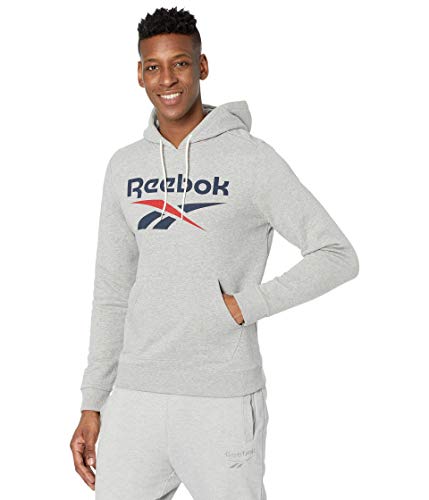 Medium Grey Heather/Large Multicolor Logo