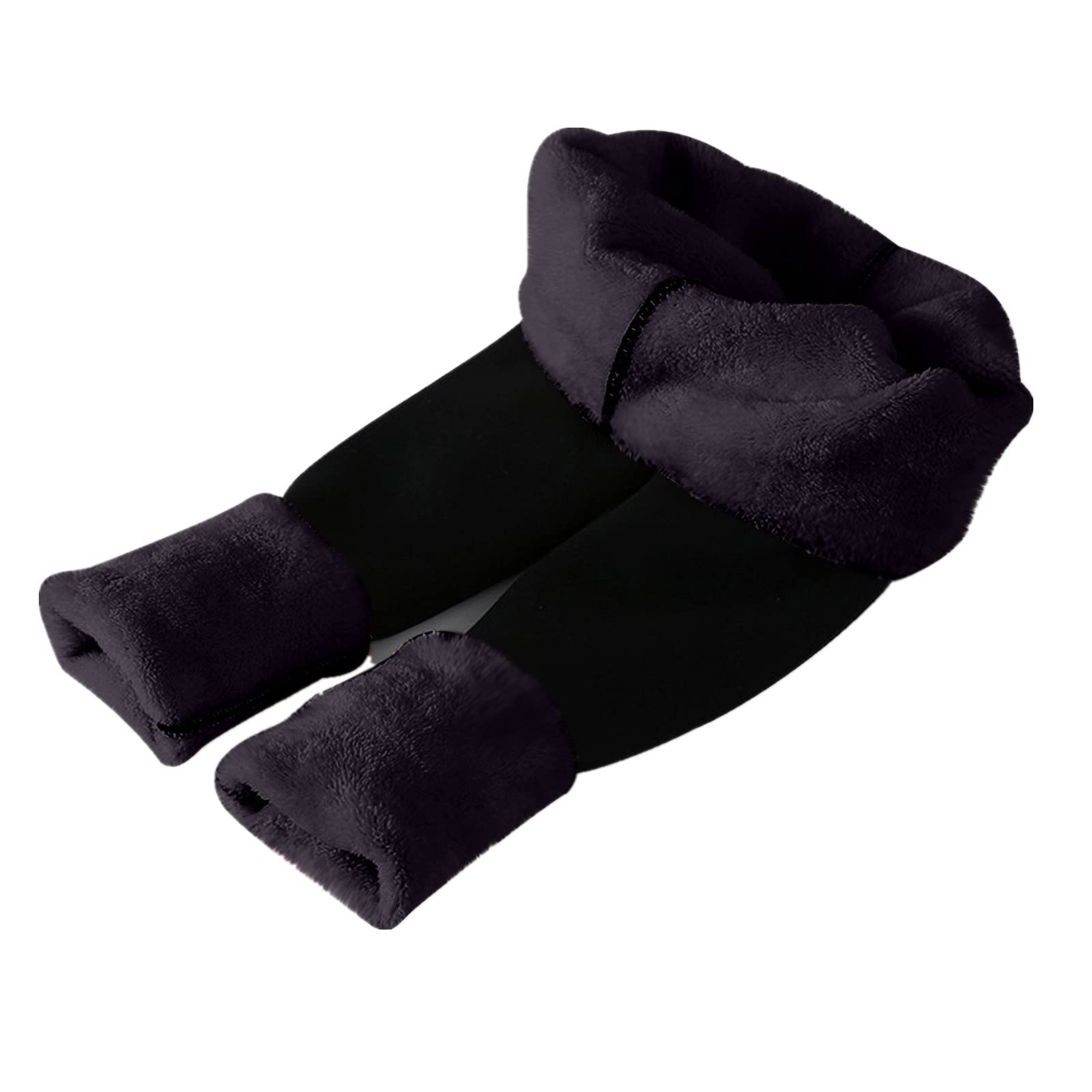 Women's Winter Warm Fleece Lined Leggings - Thick Tummy Control Cashmere Thermal Pants for Cold Weather | Yoga, Running & Everyday Wear