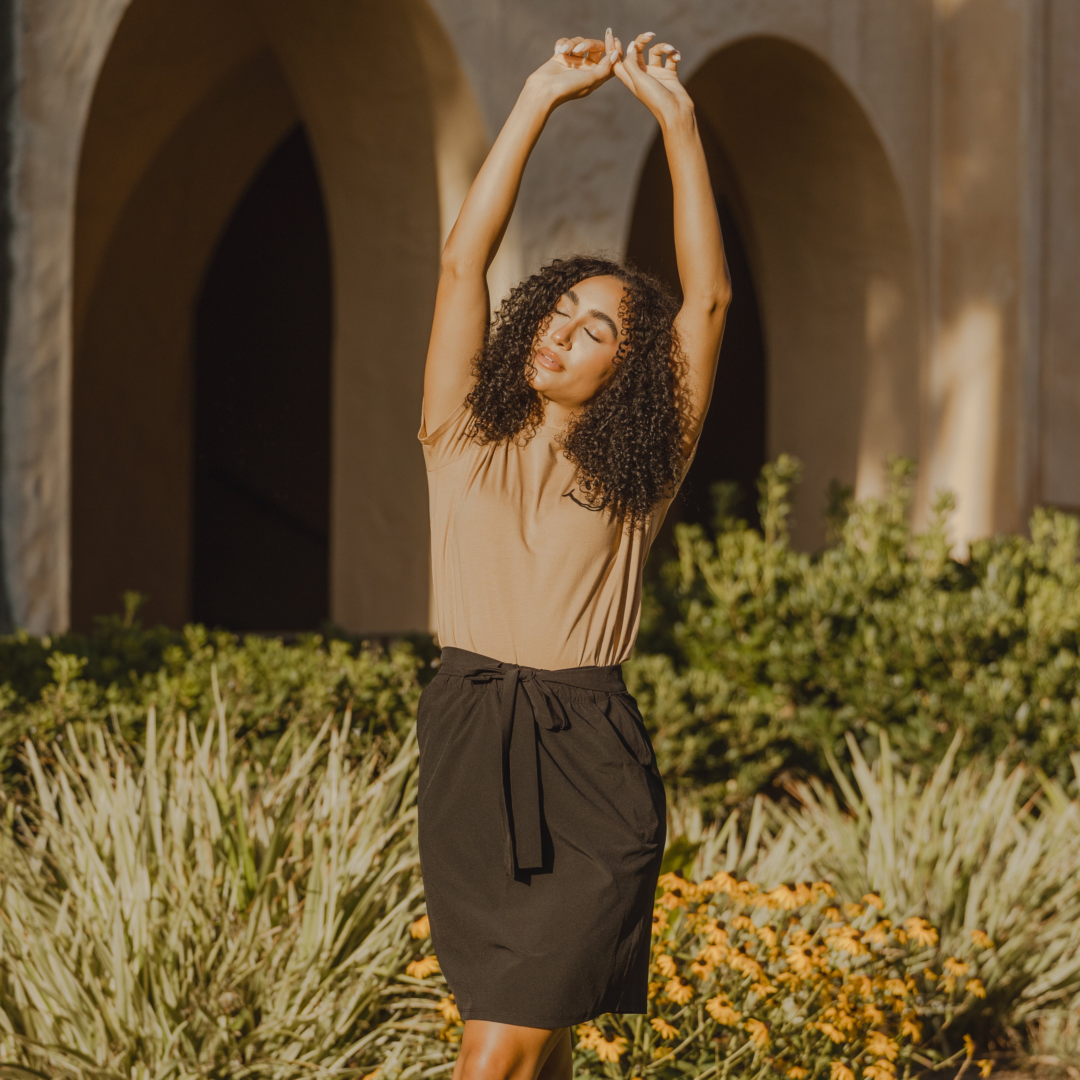 Stylish Waist Tie Travel Skirt for Women - Comfortable & Versatile Wrap Skirt for Vacation, Beach, and Everyday Wear