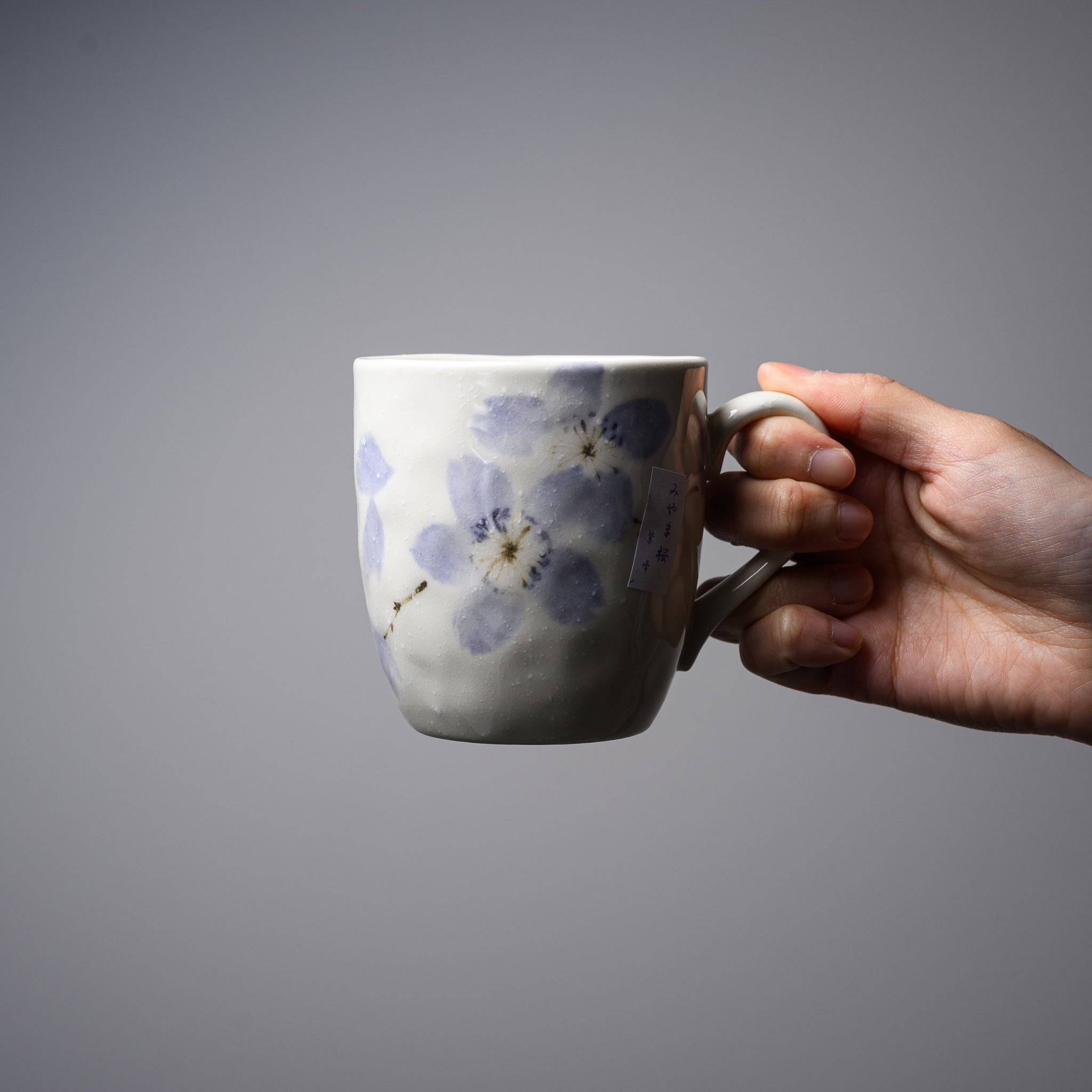 Miyama Sakura Ceramic Mug Cup - 280ml (9.5oz) Japanese Cherry Blossom Design, Perfect for Tea, Coffee & Hot Drinks - Ideal for Home, Office & Gifts