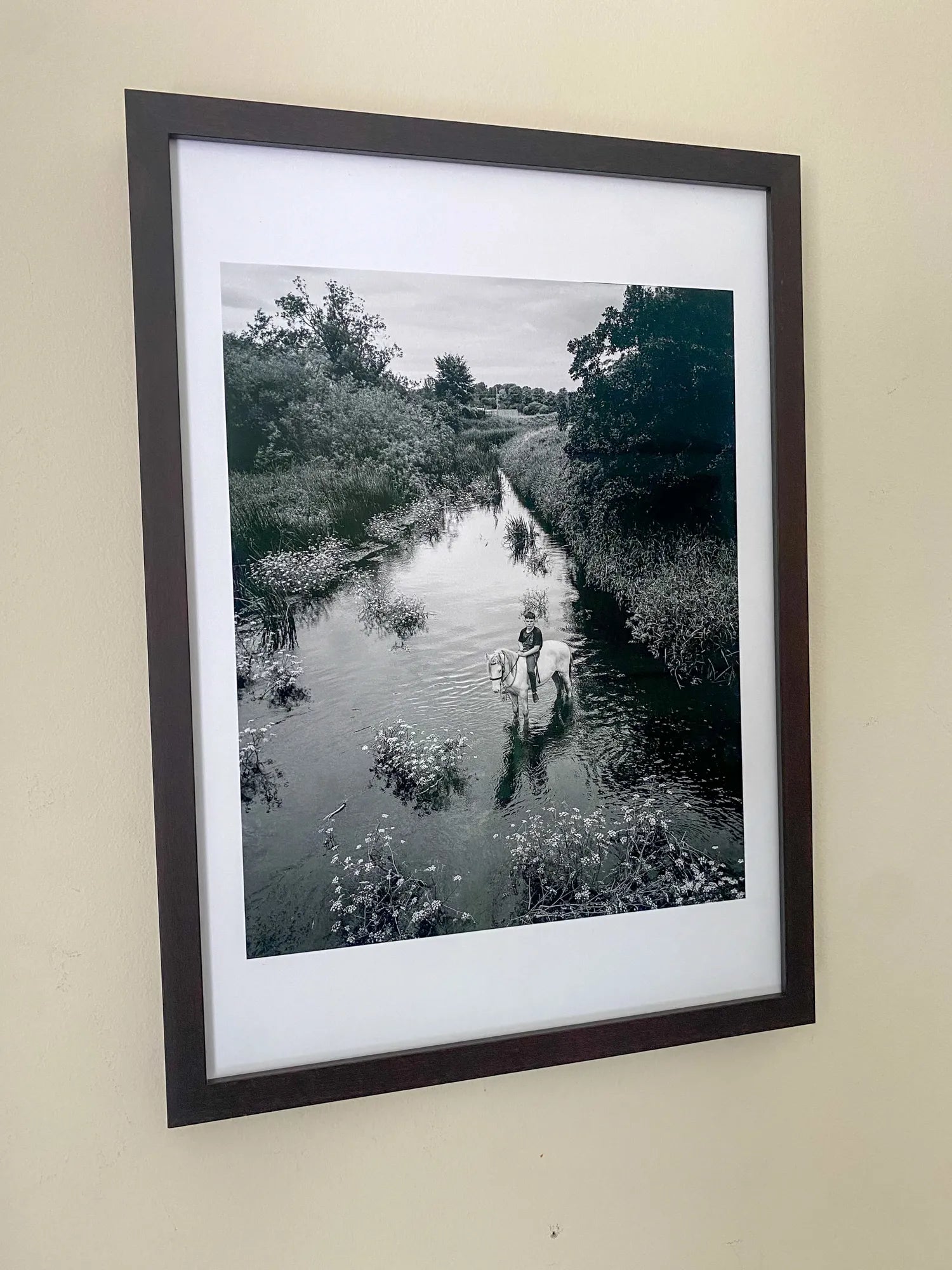 Fair Eve on the River Awbeg by John Foley - Romantic Irish Landscape Painting for Home & Office Decor