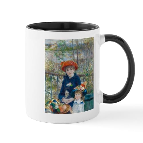 White/Black Inside - Two Sisters Mugs