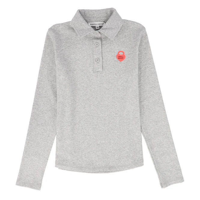 Little Parni Heart Logo T-Shirt for Kids & Teens (Ages 10-20) - Casual Wear, School Outfits, and Family Matching Styles