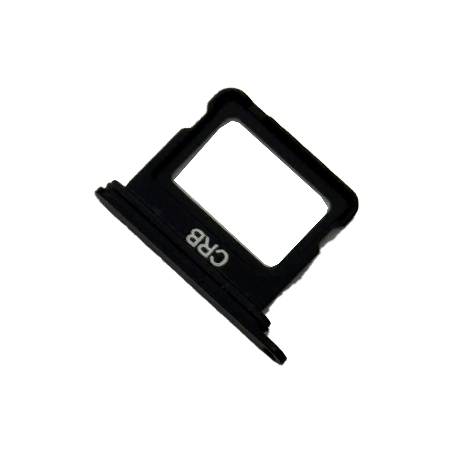 2-Pack Black Single SIM Card Tray Holder Replacement for iPhone 16 & iPhone 16 Plus - Perfect for DIY Repairs & Phone Upgrades