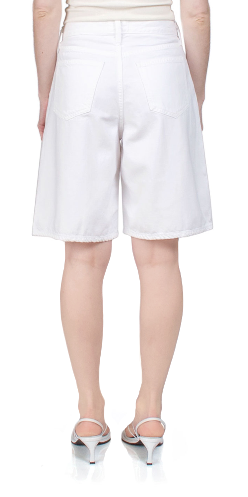 Ellis Trouser Short Milkshake - Women's High Waisted Casual Shorts for Summer | Perfect for Beach, Travel & Everyday Wear