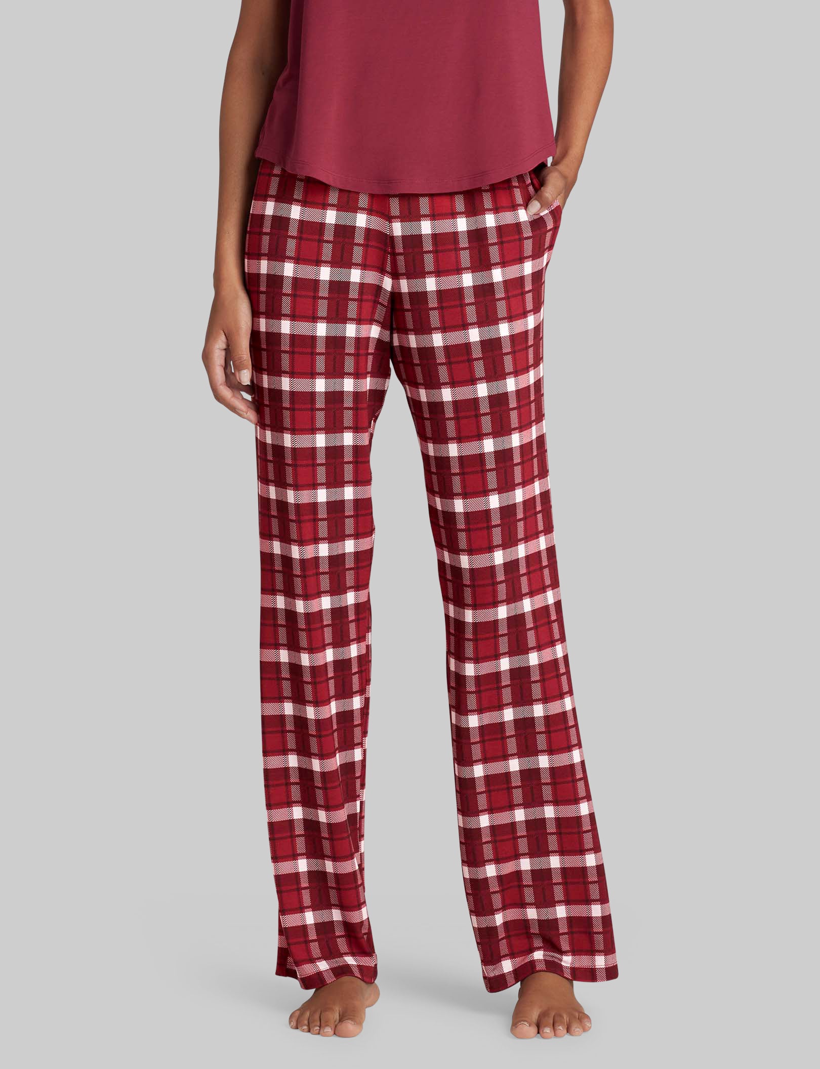Women's Ultra Soft Second Skin Sleep Pants - Breathable & Comfortable for Nightwear, Lounge & Relaxation at Home