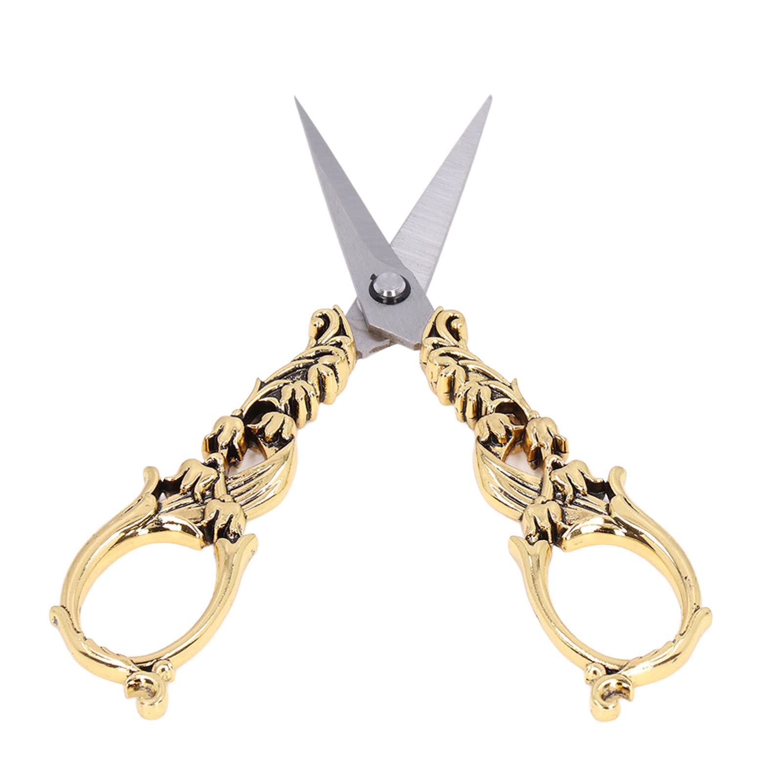 Vintage European Style Embroidery Scissors - Stainless Steel Craft Shears for Sewing, Quilting & Fabric Cutting | Perfect for DIY Crafts, Dressmaking & Tailoring Projects