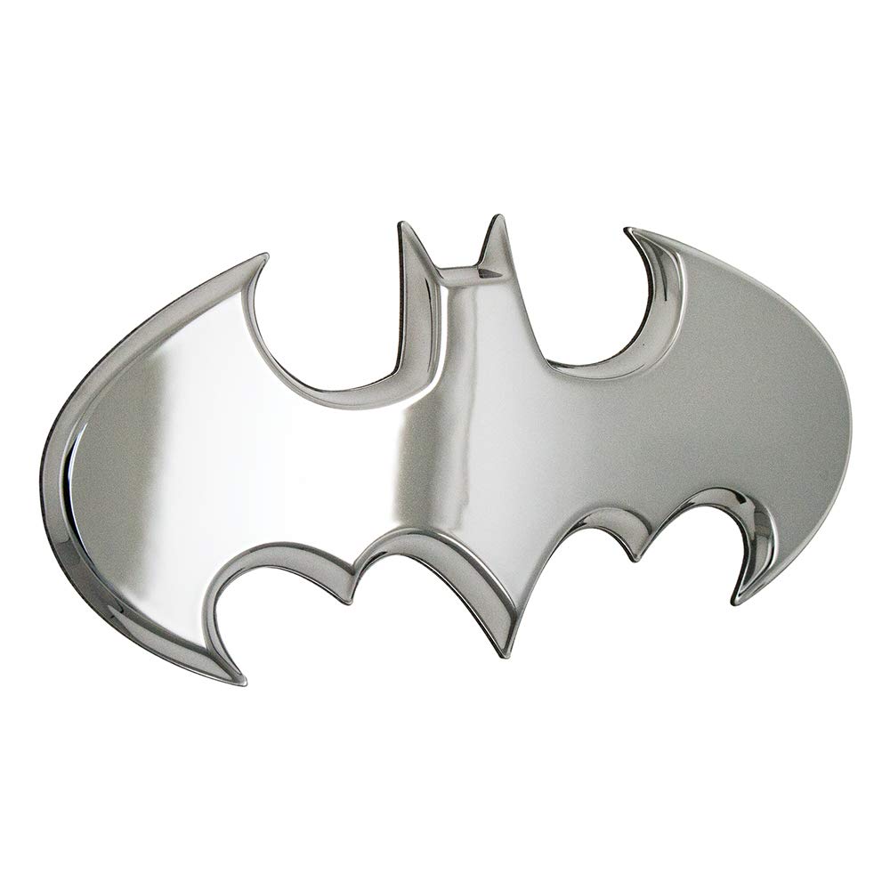 Batman 3D Car Emblem - 1989 Batwing Chrome Badge for Vehicles