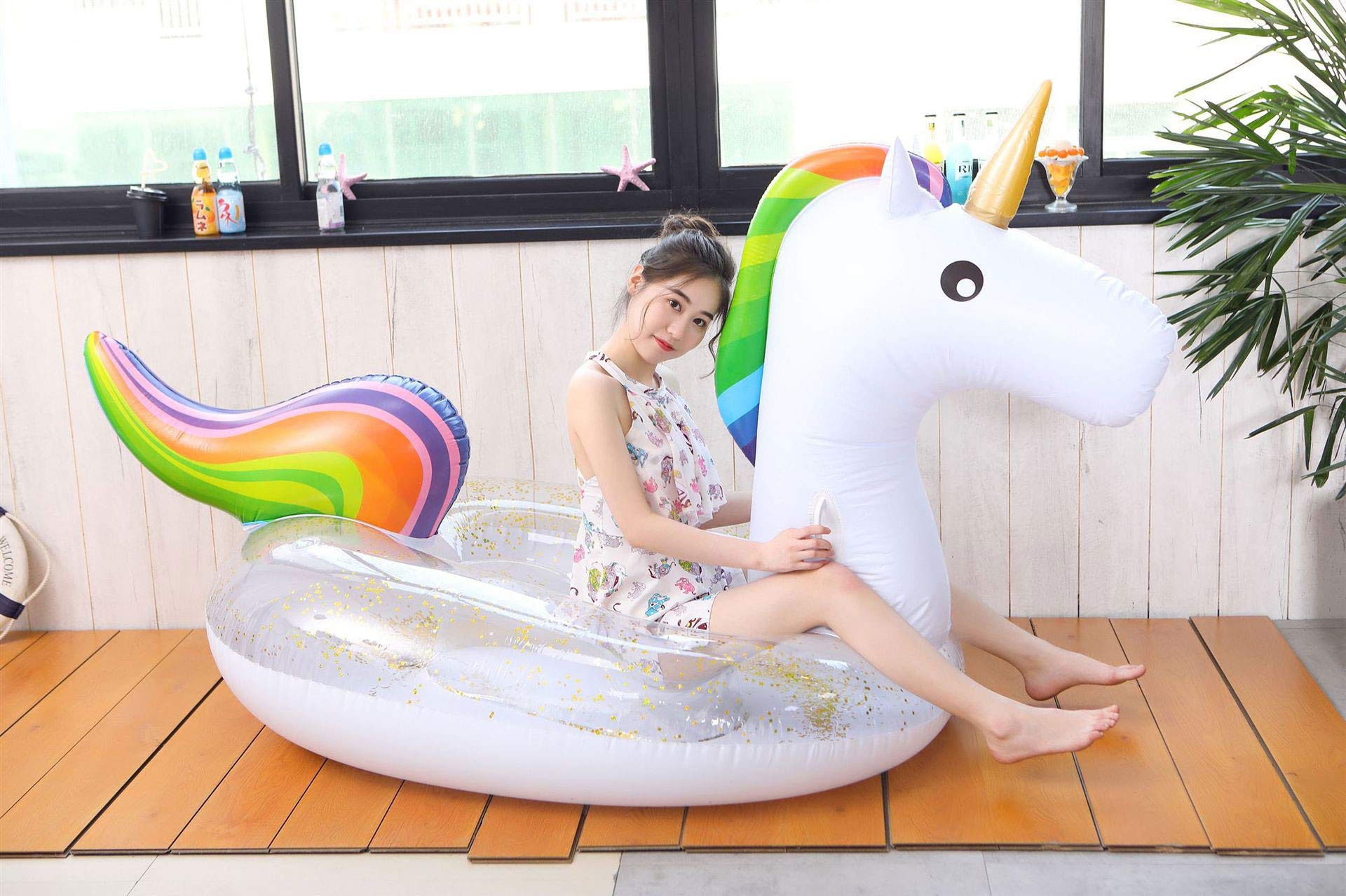 **Heavy Duty Inflatable Pool Floats for Adults & Kids - River Floats, Beach Toys, Outdoor Party Supplies - Perfect for Swimming Pools, Lakes, and Summer Parties**