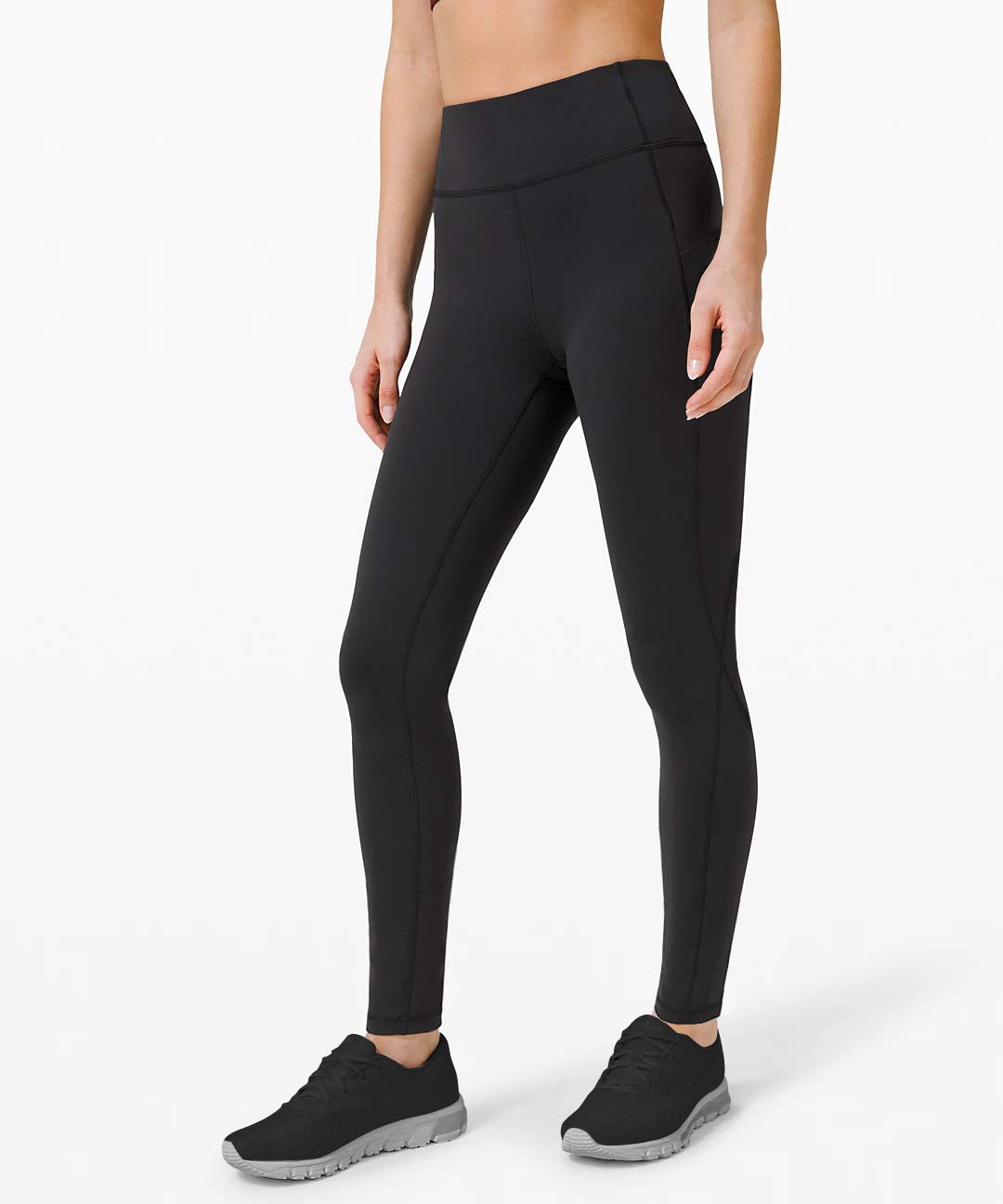 PHISOCKAT High Waist Yoga Pants for Women with Pockets - Tummy Control Workout Leggings | Comfortable & Stretchy for Gym, Running, Yoga & Daily Wear