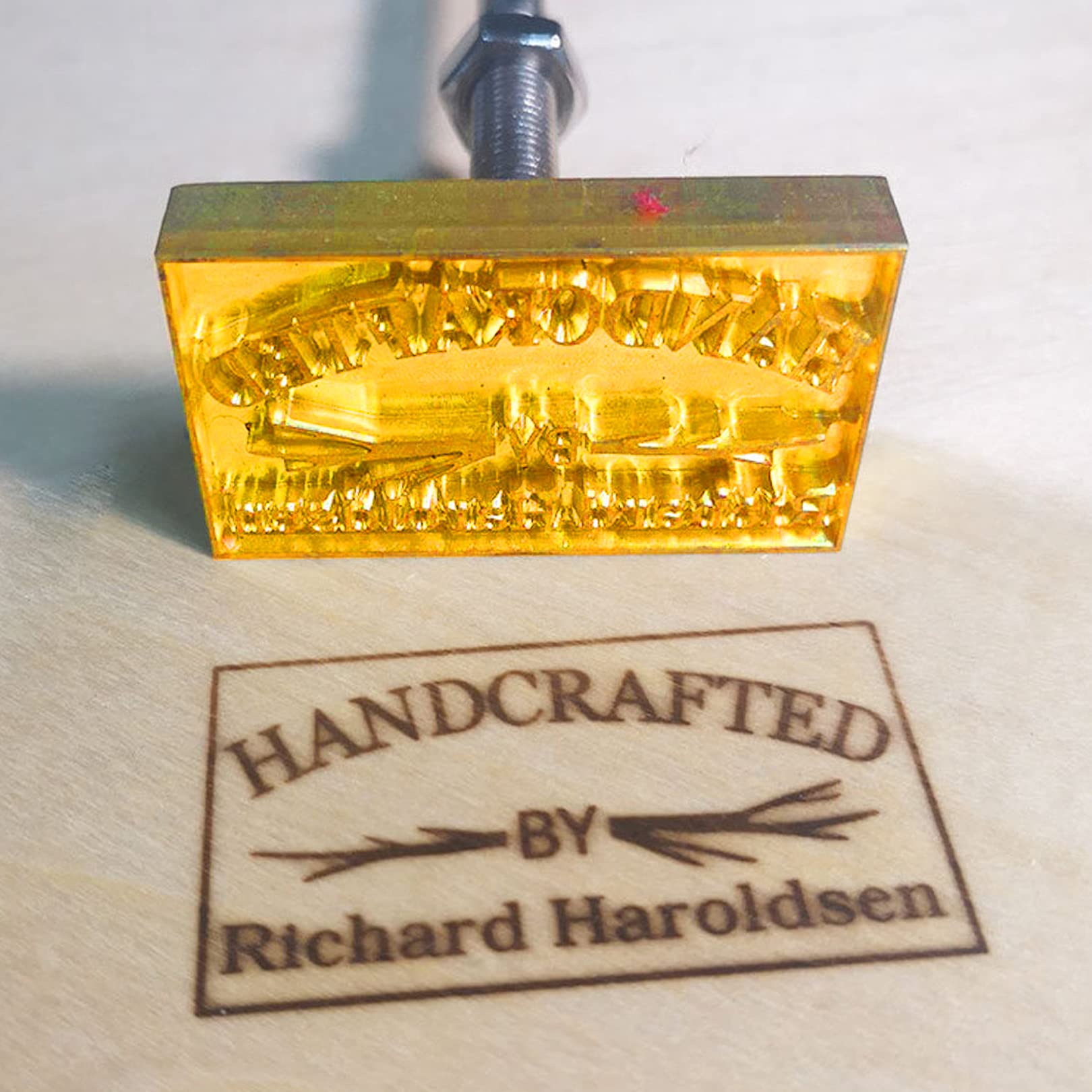Custom Branding Iron for Wood & Leather - 1