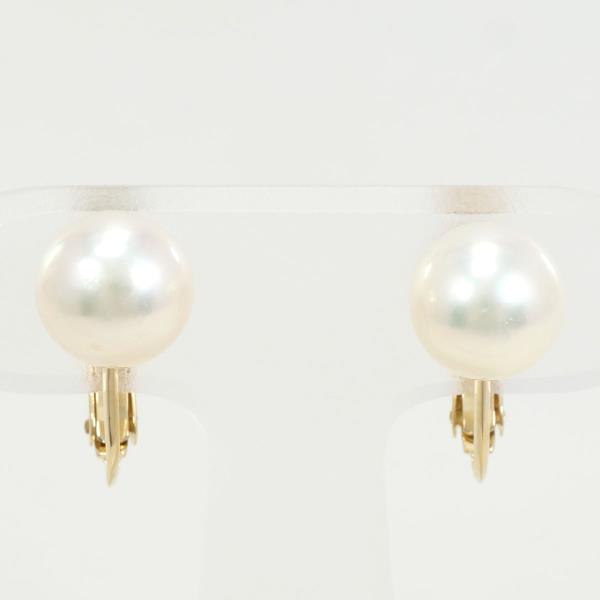 18K Yellow Gold Pearl Earrings for Women - Elegant & Timeless Pearl Jewelry - Perfect for Weddings, Parties & Special Occasions
