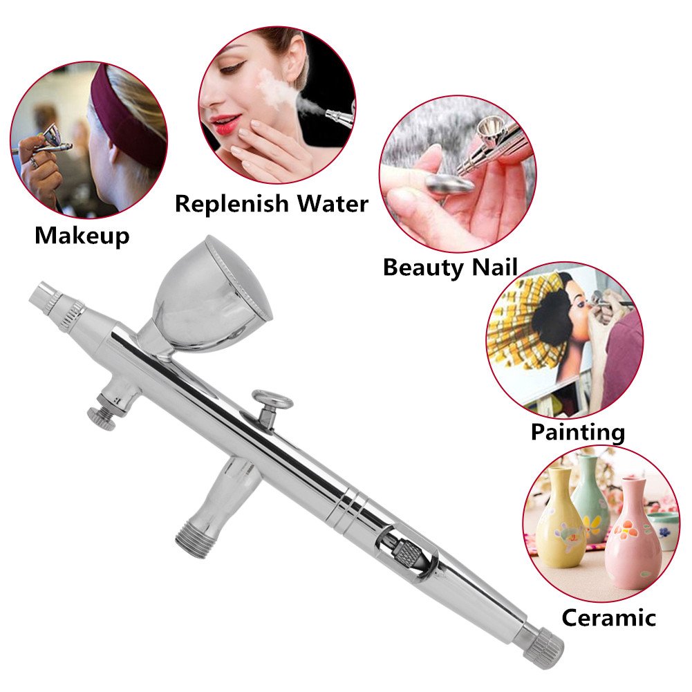 Professional Oxygen Infusion Spray Gun Kit - Airbrush for Facial, Nail Art, Tattoo & Skin Care | Hydrating Moisturizer & Pore Cleaner | Perfect for Salons, Home Spa & Beauty Treatments