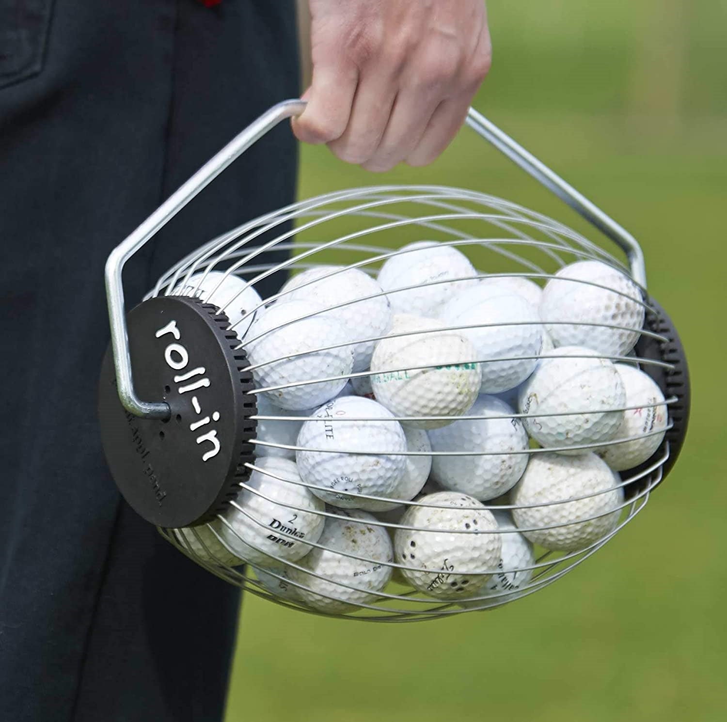 Kollectaball Bag Buddy Golf Ball Collector - Easy Golf Ball Pick Up Tool for Golfers | Perfect for Driving Range, Practice, and Course Play