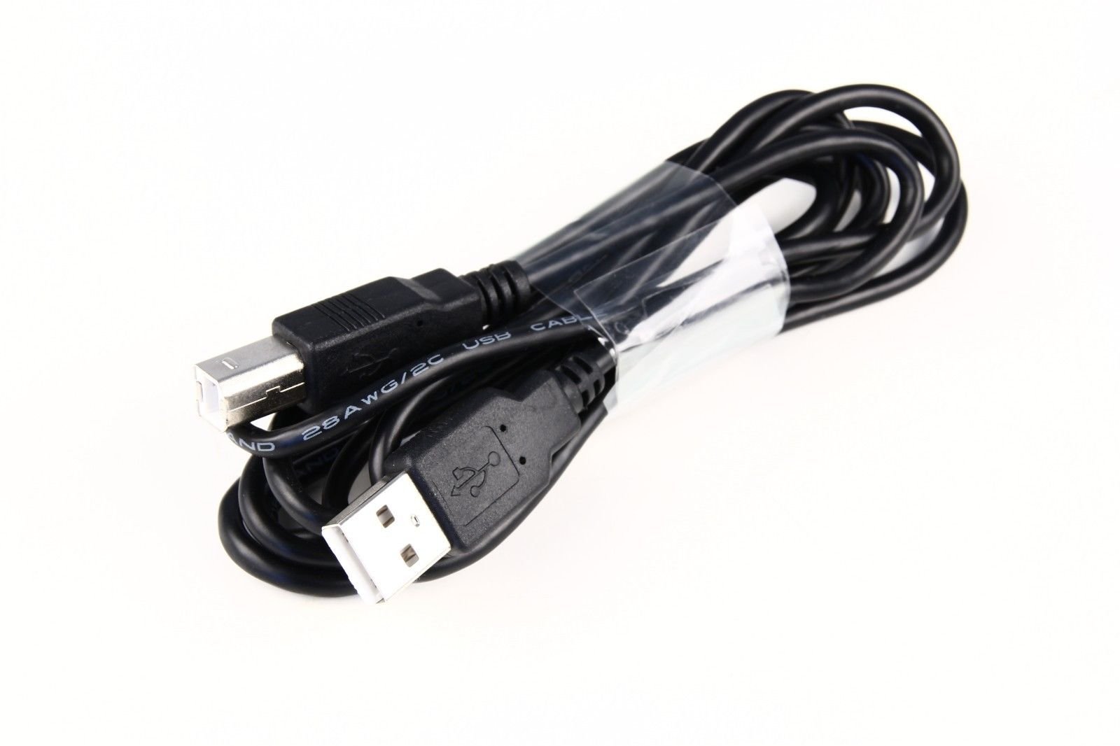 6 Ft USB 2.0 Printer Scanner Cable for HP Officejet 5610 - High-Speed Data Transfer, Durable Cord for Home & Office Printing & Scanning