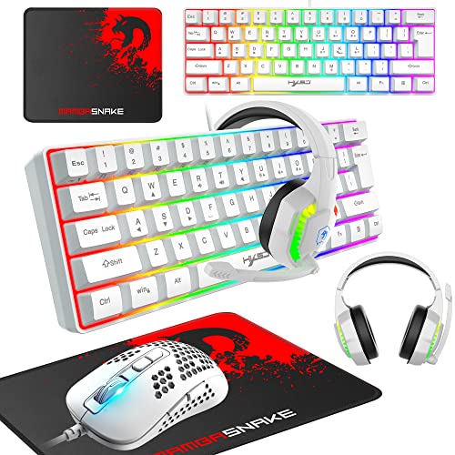 4 in 1 White (with Headset)