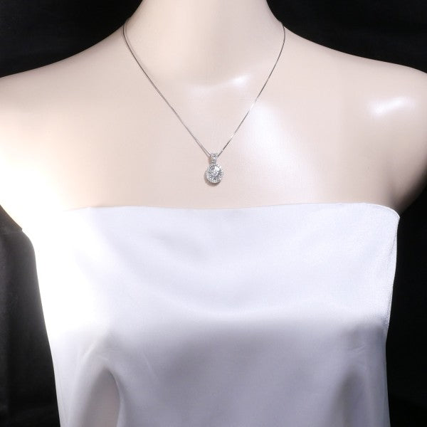 18K White Gold Diamond Necklace for Women - Elegant & Luxurious Jewelry Gift for Anniversary, Wedding, or Special Occasions