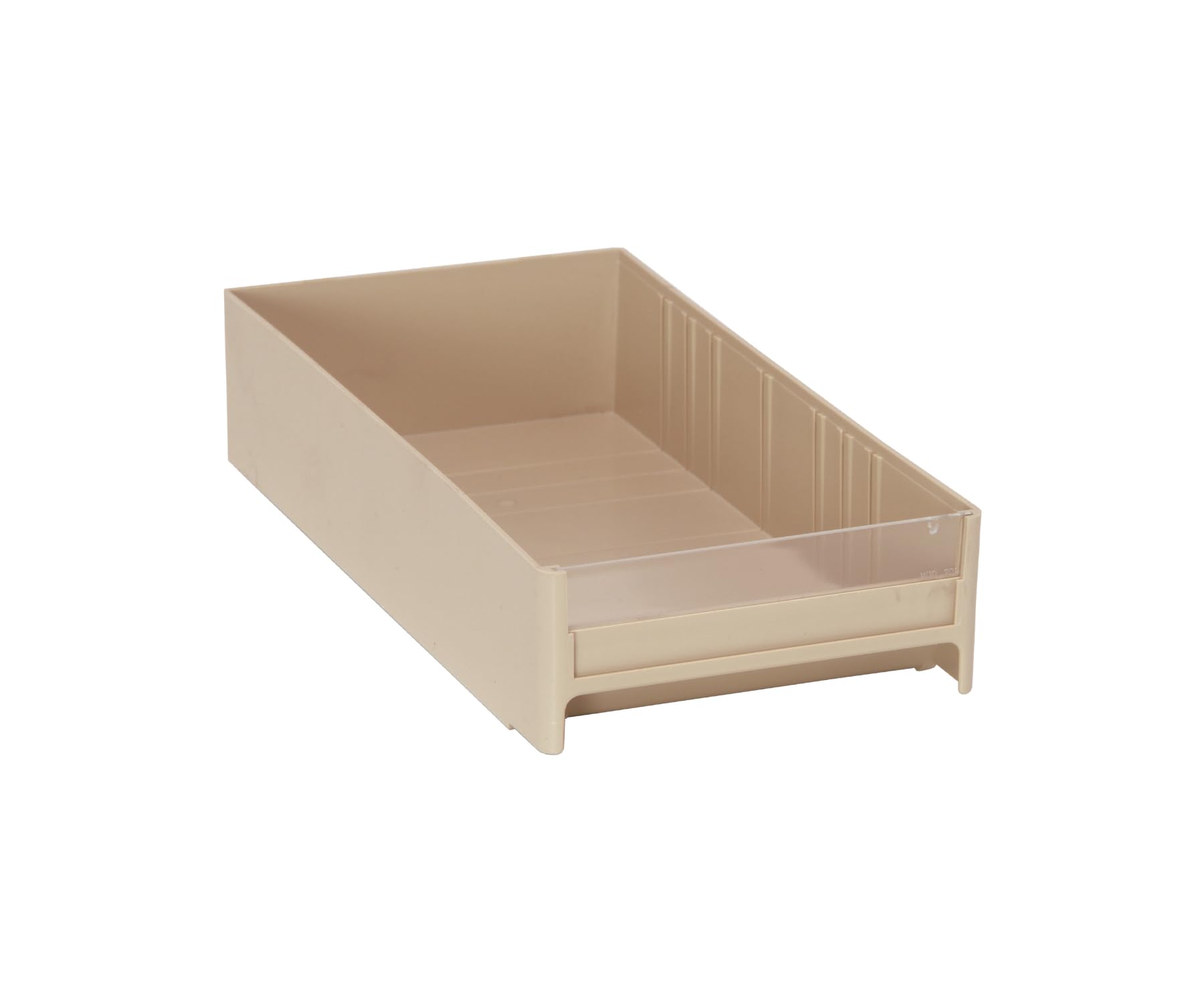 Quantum Storage Systems IDR203IV Cabinet Drawers Organizer - 24 Pack Ivory Plastic Bins (11