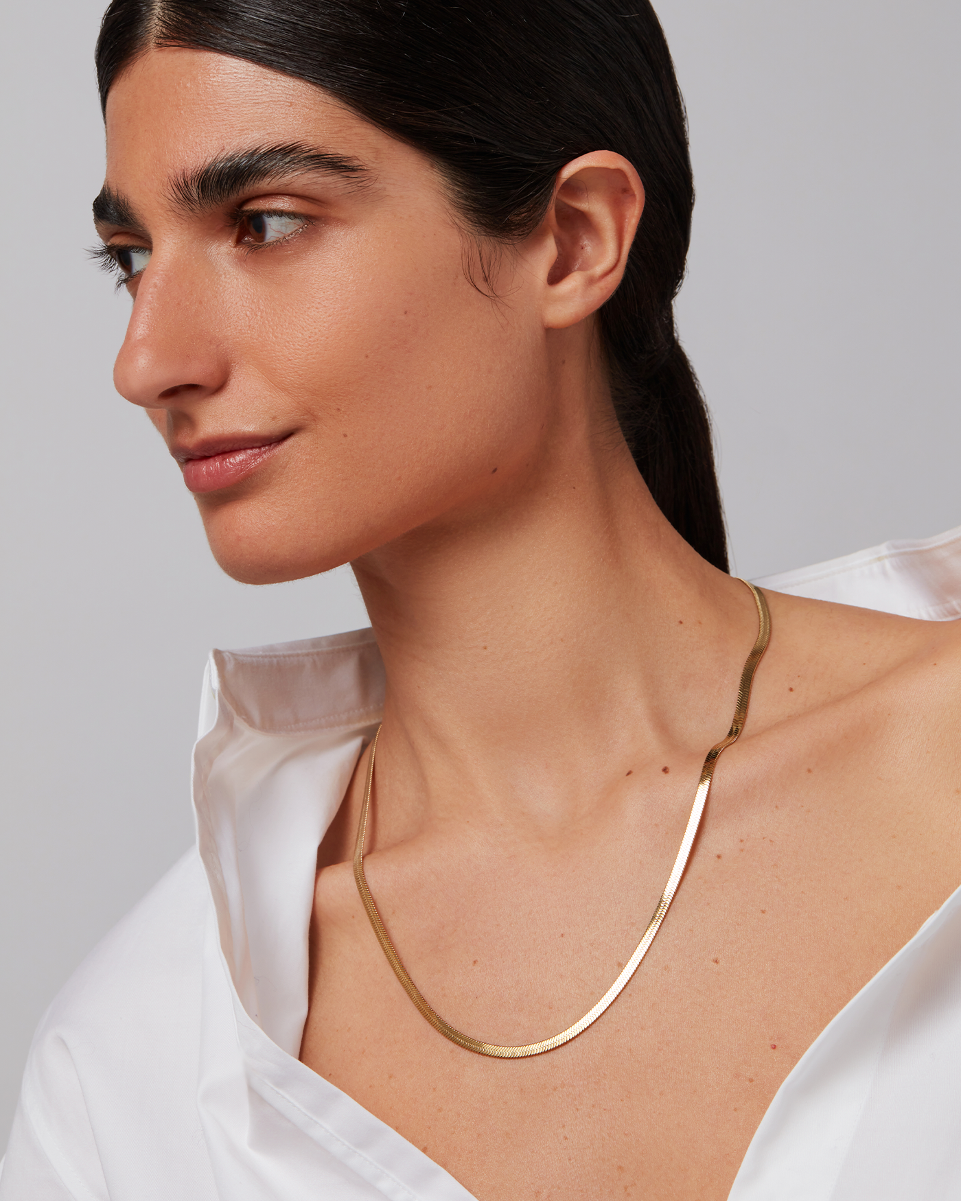 Zeina 14K Gold Chain Necklace for Women - Elegant Layering Piece for Everyday Wear & Special Occasions