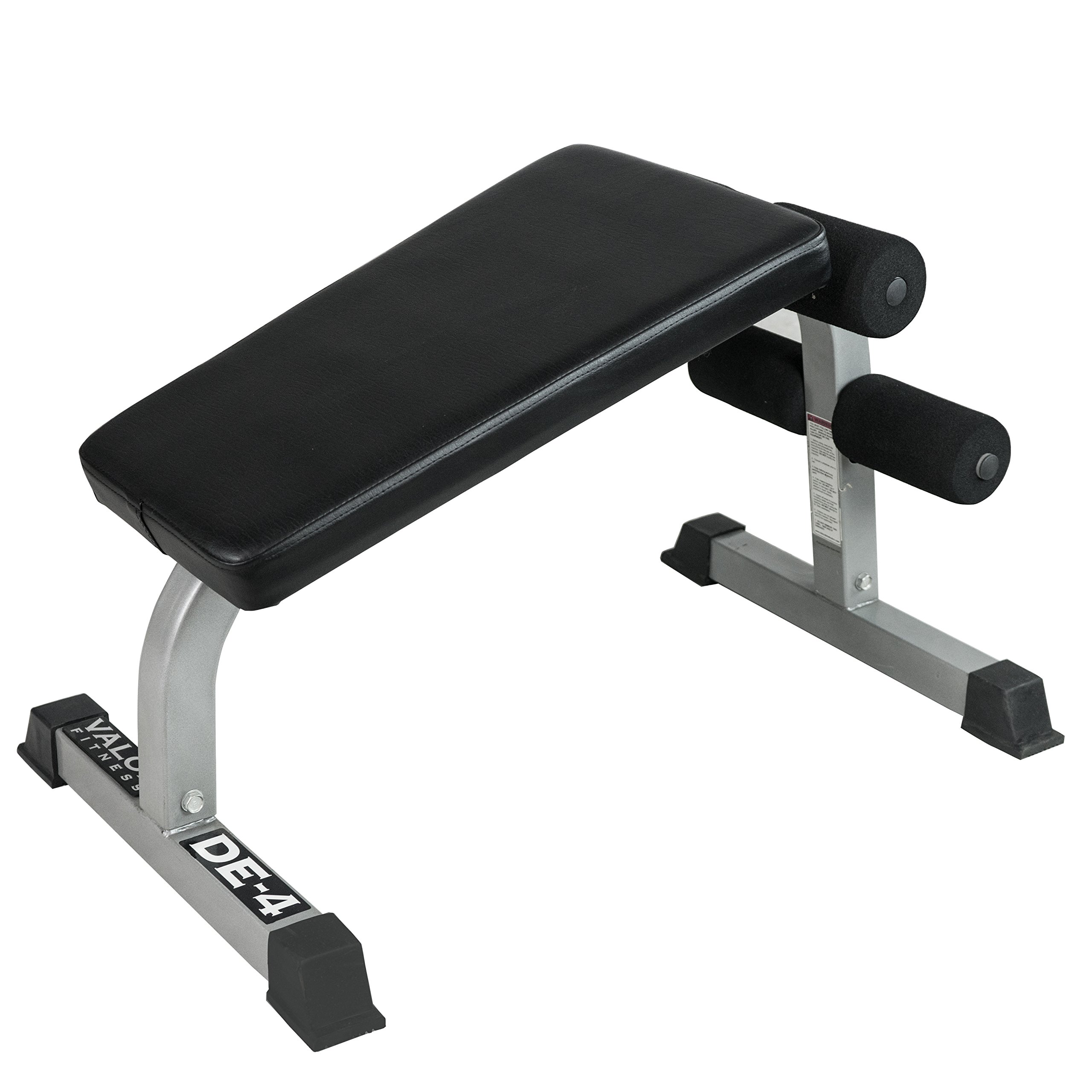Valor Fitness Adjustable Decline Sit Up Bench & Ab Slant Board - Abdominal Crunch Machine for Core Strength Training, Home Gym Equipment - Perfect for Home Workouts, Ab Exercises & Full-Body Fitness