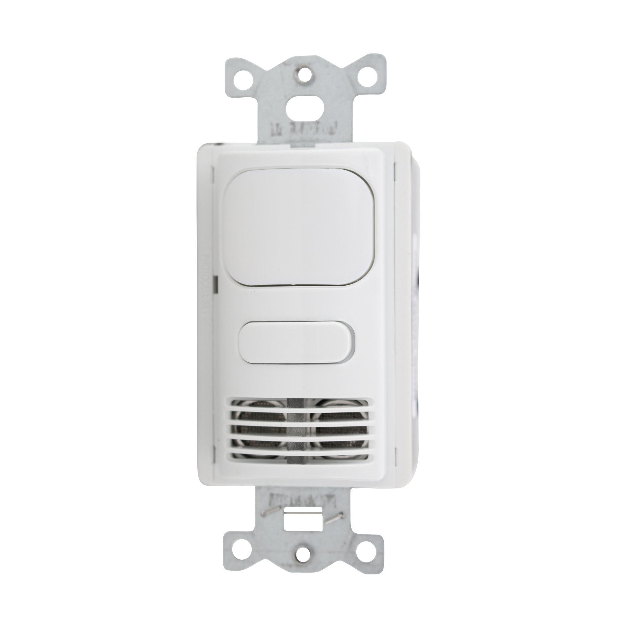 Hubbell AD2000W1 Smart Wall Switch - Dual Technology Motion Sensor, 1 Relay, 1000 sq ft Coverage, White - Ideal for Home Automation & Energy Saving Lighting Control