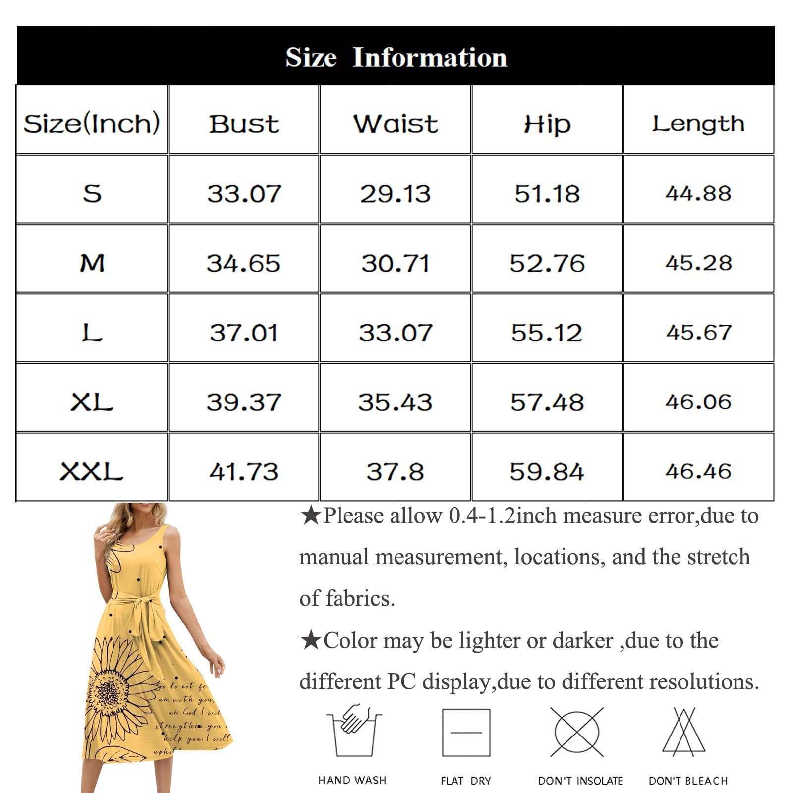 2024 Women's Summer Dresses - Floral Print Casual Sleeveless Waist Tie Long Dress with Pockets | Perfect for Beach Vacation, Outdoor Parties & Date Nights