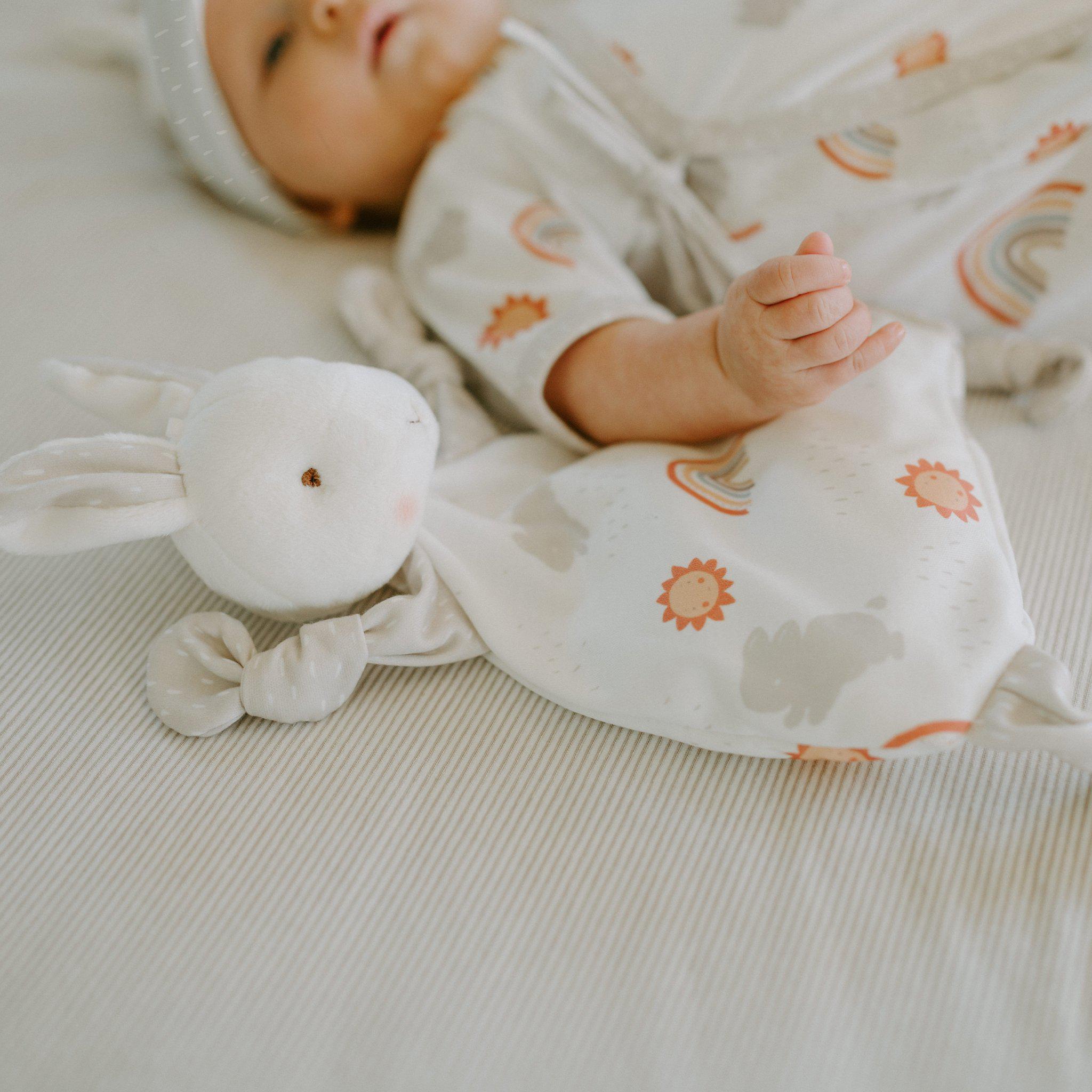 Little Sunshine Knotty Friend - Soft Plush Stuffed Animal Toy for Kids, Perfect for Cuddling, Gifts & Nursery Decor | Playtime, Bedtime & Travel Companion