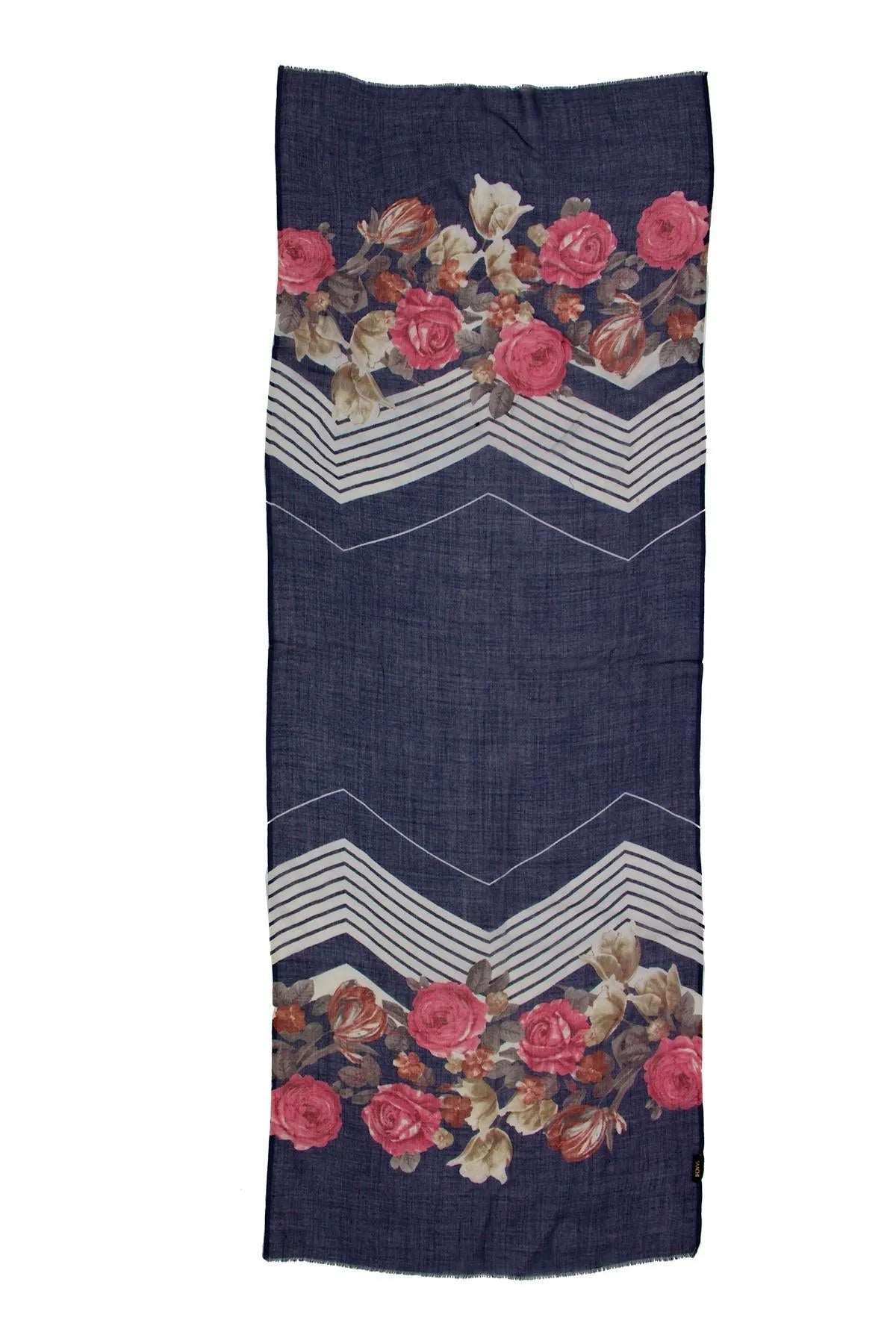 Luxury Anda Wool & Silk Scarf - Soft Winter Fashion Accessory for Women - Perfect for Office, Travel and Special Occasions