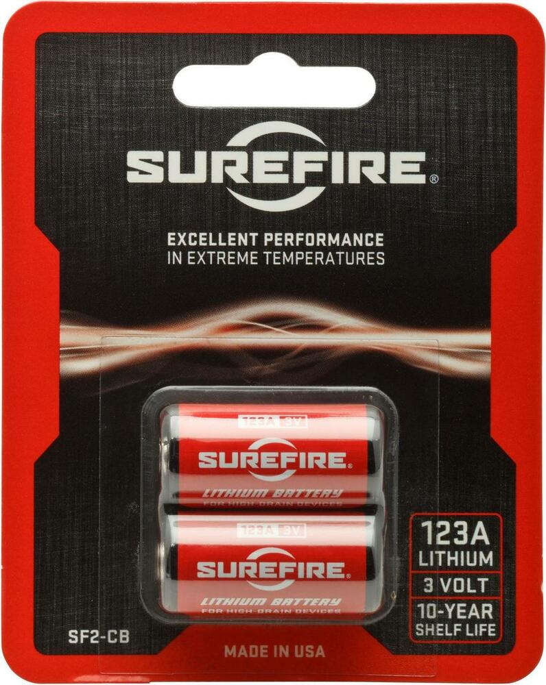 123A Lithium Batteries 3 Volt (2 Pack) - Long-Lasting Power for Cameras, Flashlights & Medical Devices | High-Performance Lithium Battery for Home & Outdoor Use